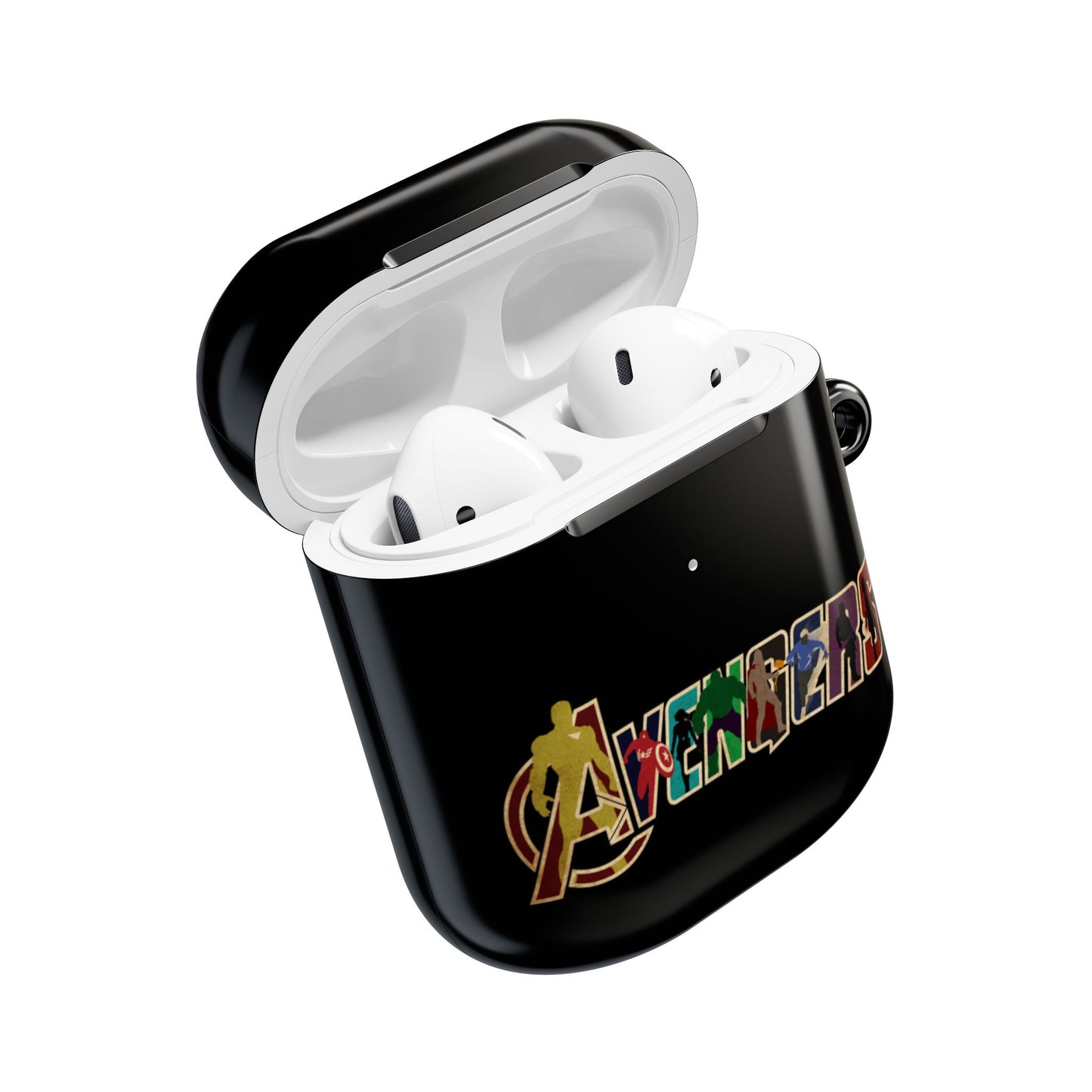 Avengers AirPod Case — Schutzhülle für Superhelden-Logos mit Ladefunktion