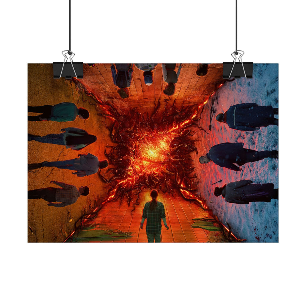 Stranger Things Upside-Down Portal Art Print