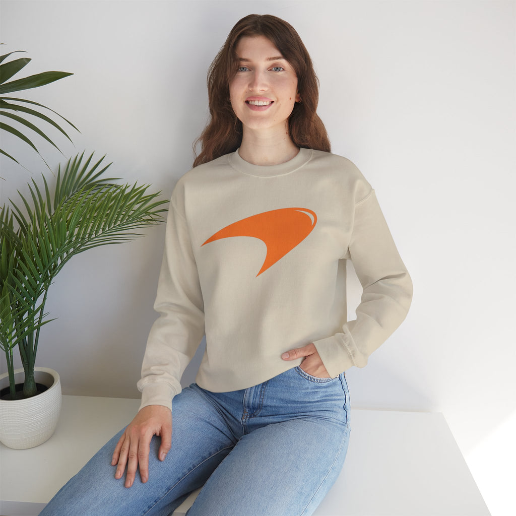 McLaren Logo Crewneck Sweatshirt | Formula 1 Team Apparel | Original Lando Norris Sweatshirt