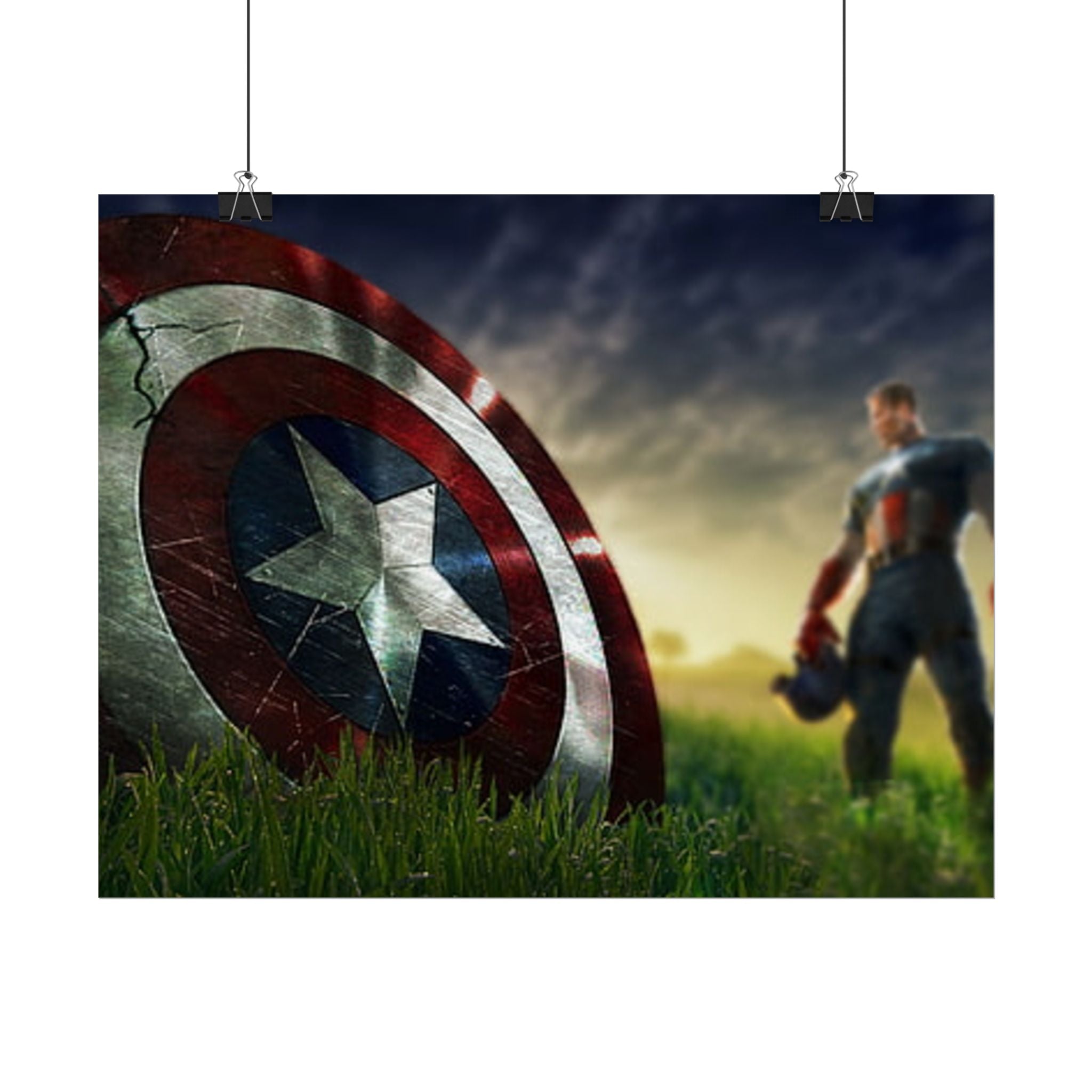 Captain America Steve Rogers — Marvel Poster