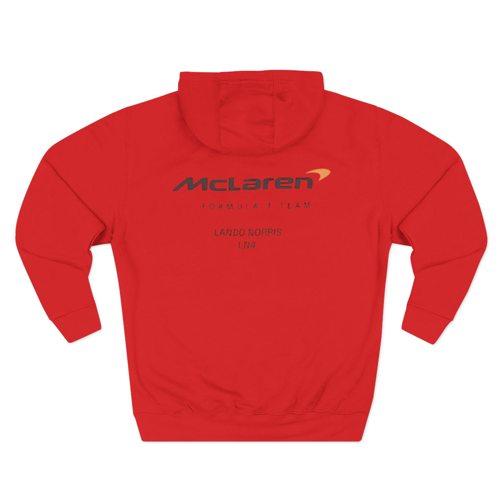 McLaren Formula Team Hoodie | Racing Logo Pullover  | Lando Norris Formula 1