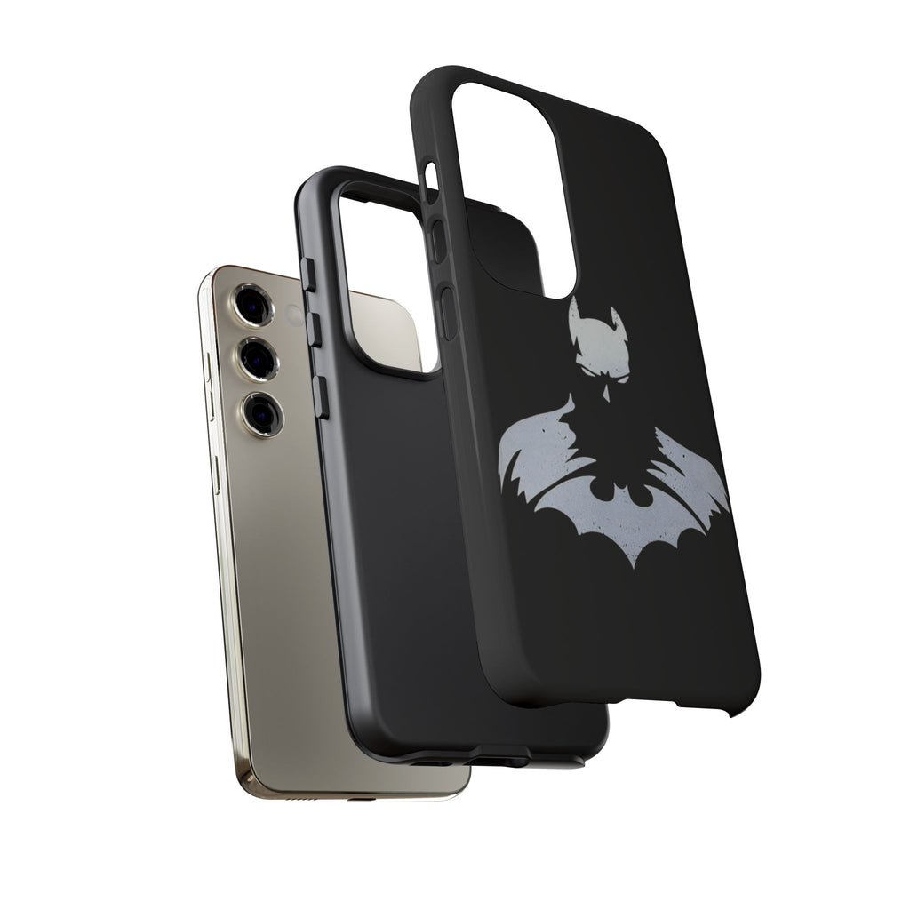 Batman Silhouette Tough Phone Case — Dark Knight Black Protective Cover