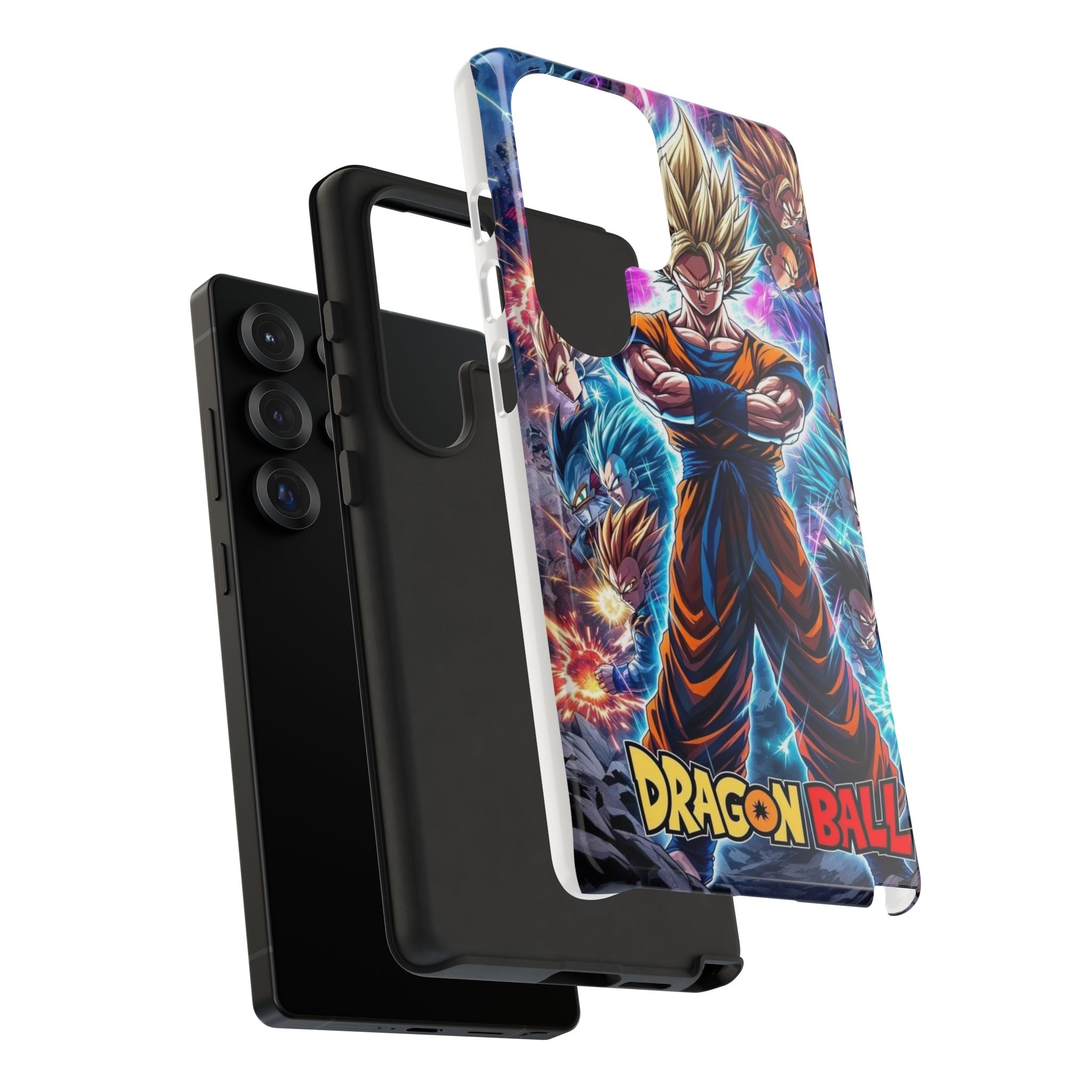 Dragon Ball Super Saiyan Phone Case — Goku Anime Tough Case