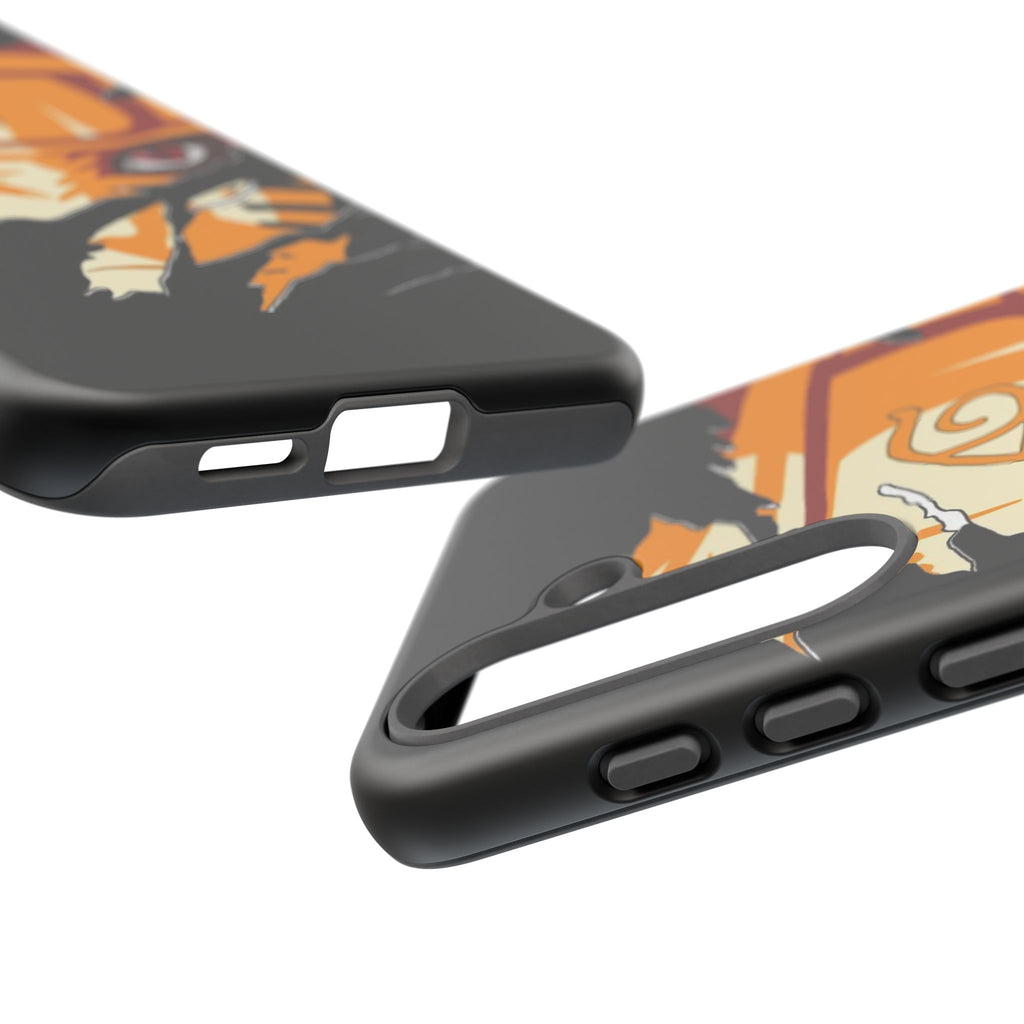 Anime Ninja Phone Case — Intense Shredded Mask Design (Tough Cases)