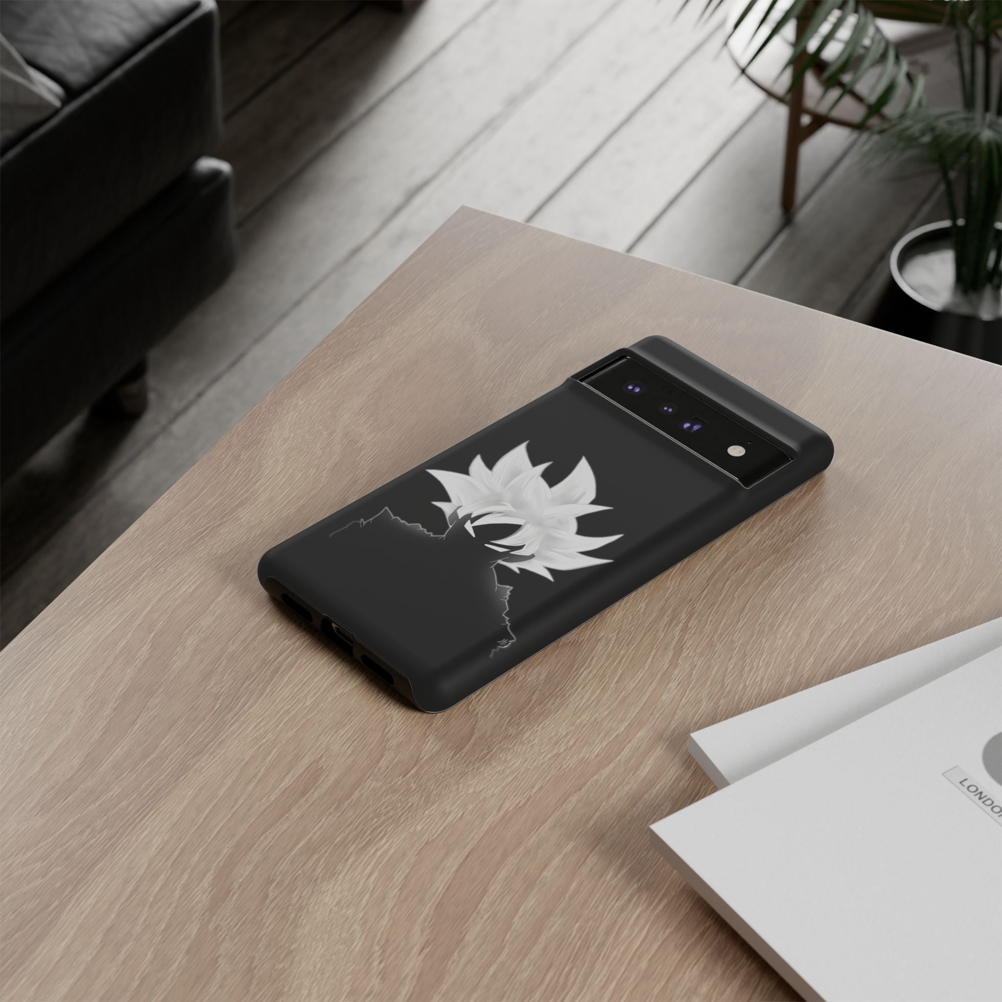 Anime Dragon Ball Goku Silhouette Tough Phone Case