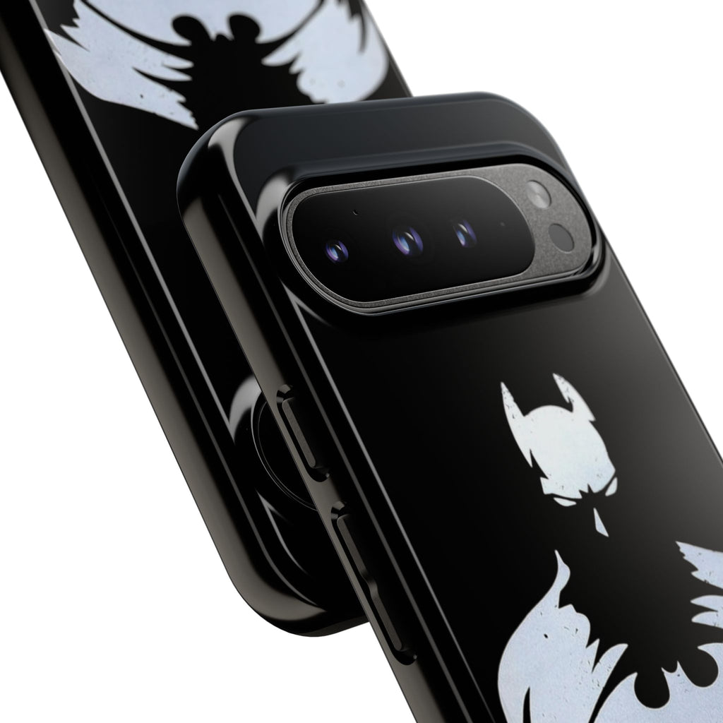 Batman Silhouette Tough Phone Case — Dark Knight Black Protective Cover