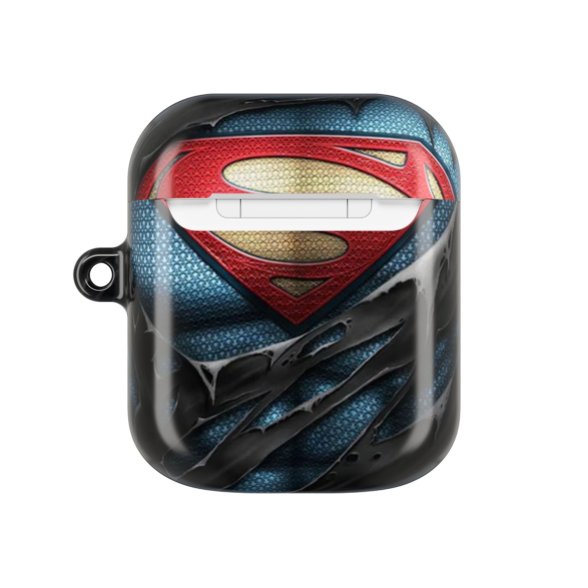 Superman Logo AirPod Case — Heroic Comic Superhero Protective Cover