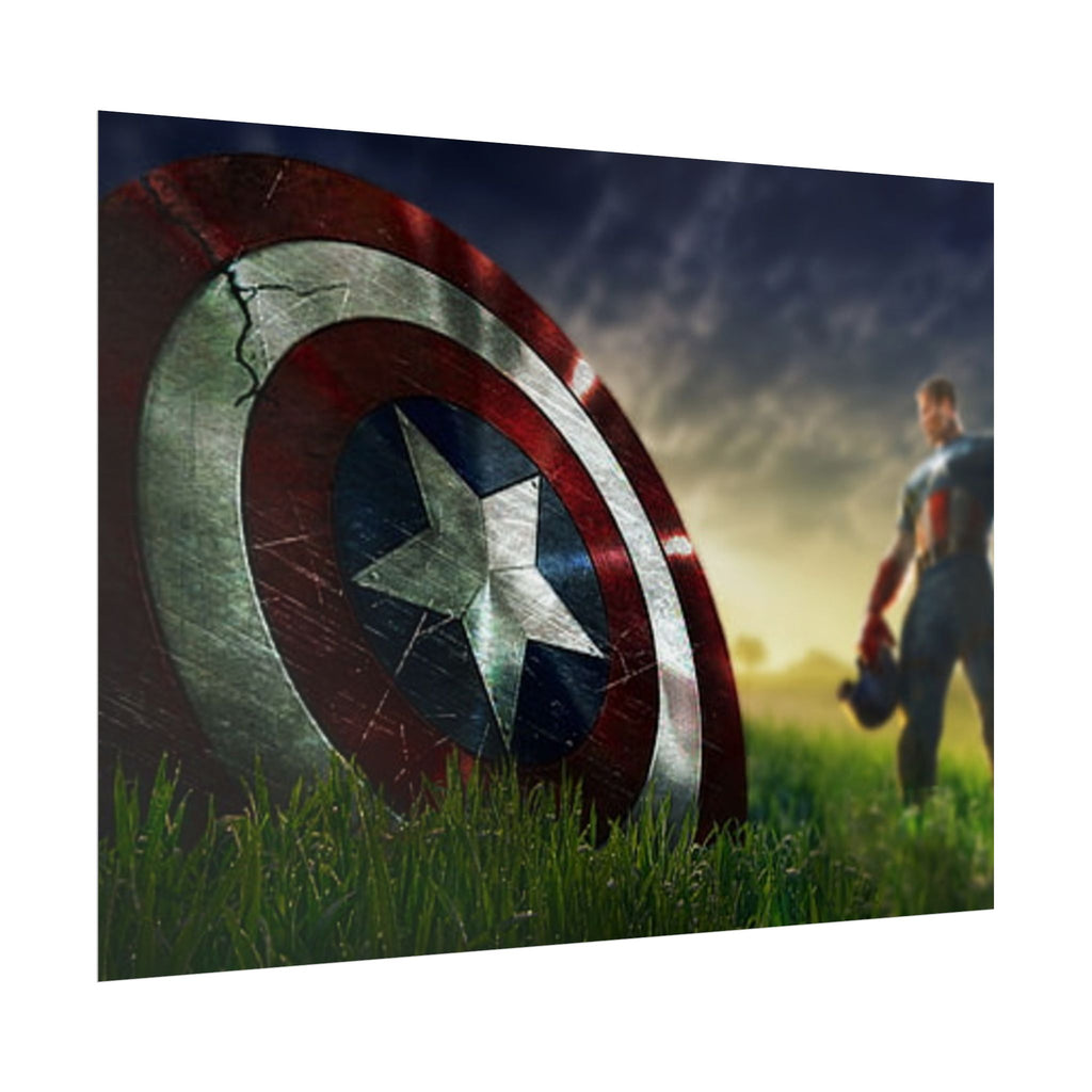 Captain America Steve Rogers — Marvel Poster
