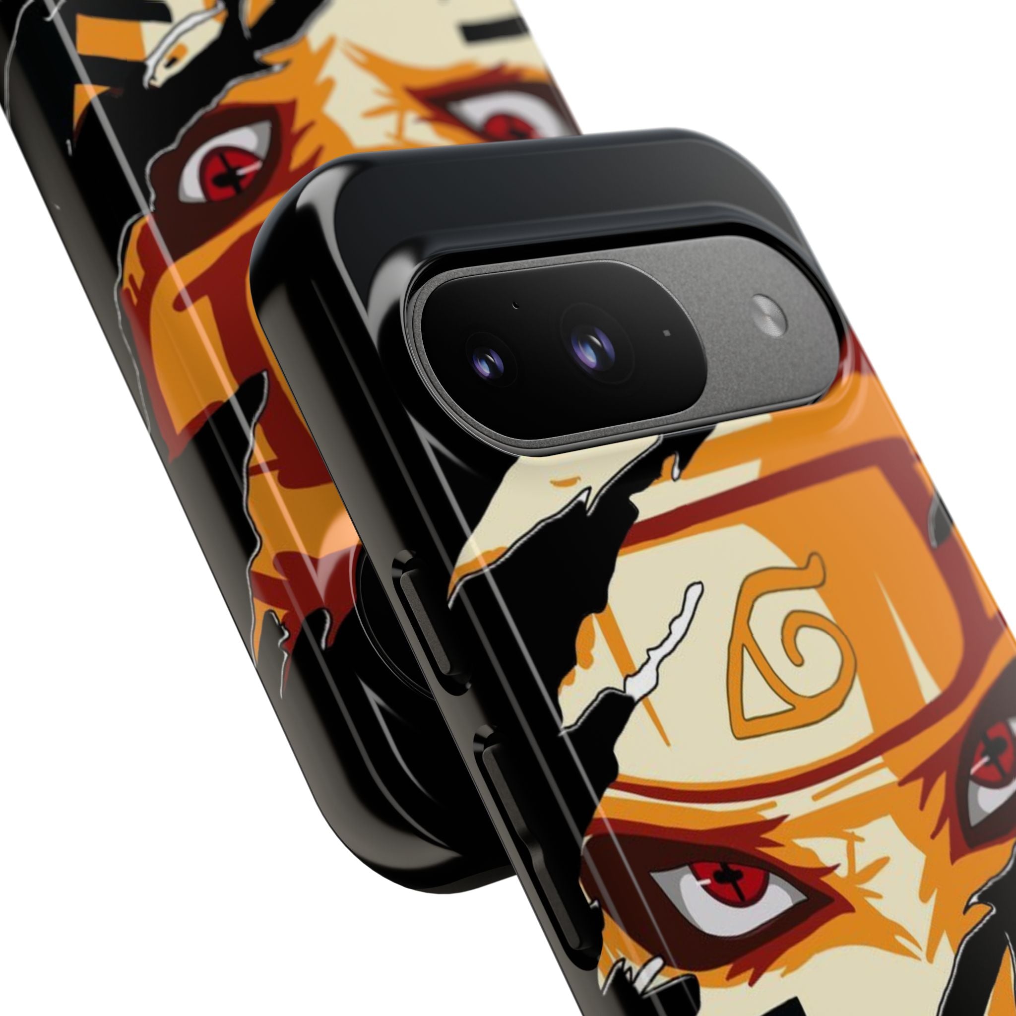 Anime Ninja Phone Case — Intense Shredded Mask Design (Tough Cases)