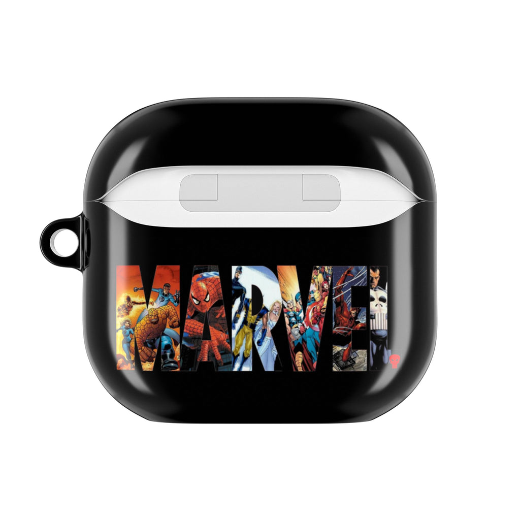AirPod Case — Marvel Comic Logo Protective Cover