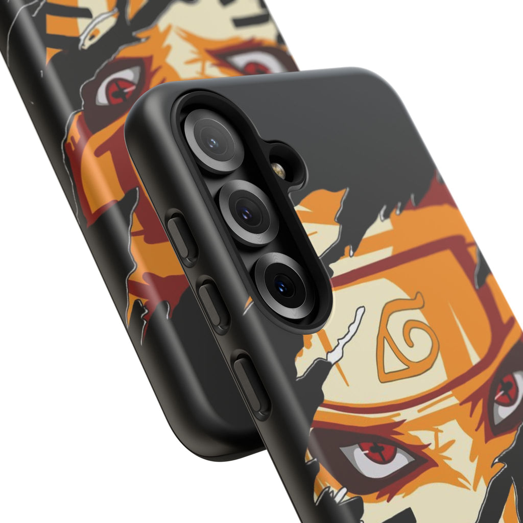 Anime Ninja Phone Case — Intense Shredded Mask Design (Tough Cases)