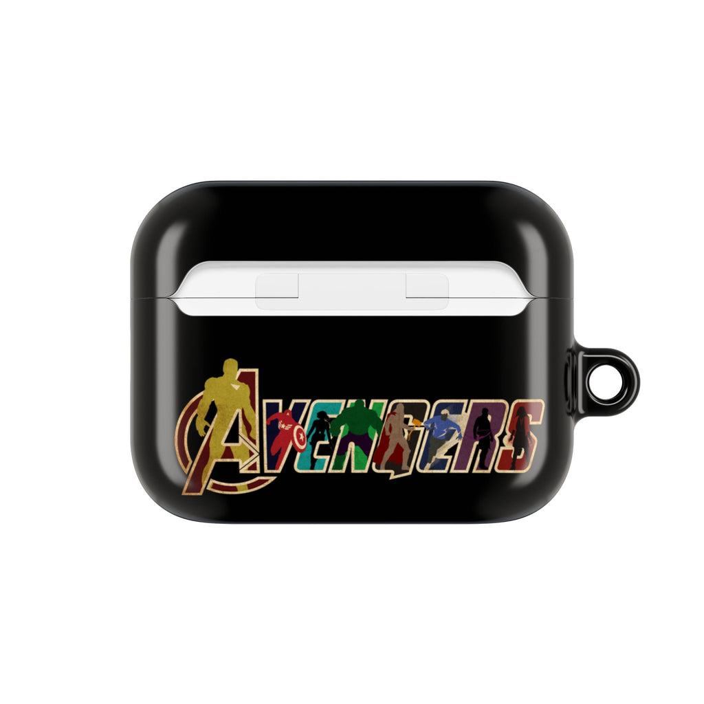 Avengers AirPod Case — Superhero Logo Protective Charging Case