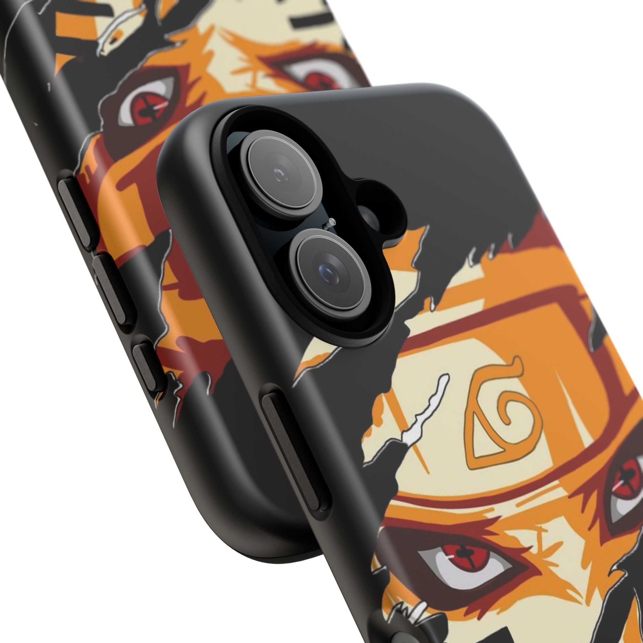Anime Ninja Phone Case — Intense Shredded Mask Design (Tough Cases)