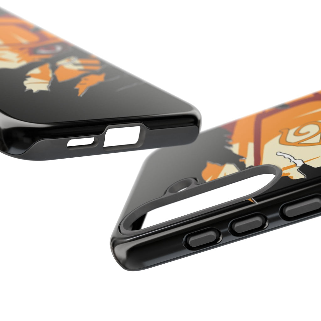 Anime Ninja Phone Case — Intense Shredded Mask Design (Tough Cases)