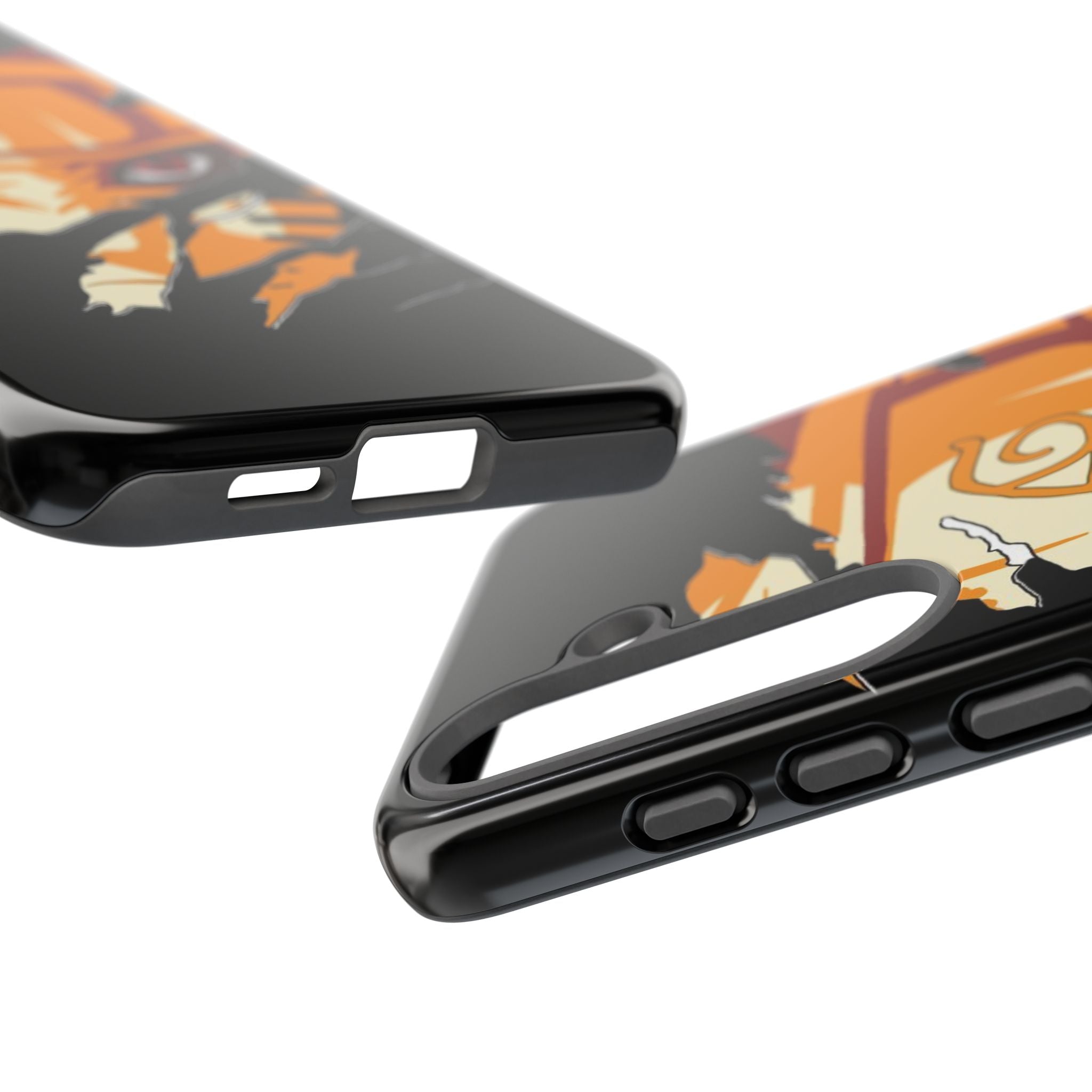 Anime Ninja Phone Case — Intense Shredded Mask Design (Tough Cases)