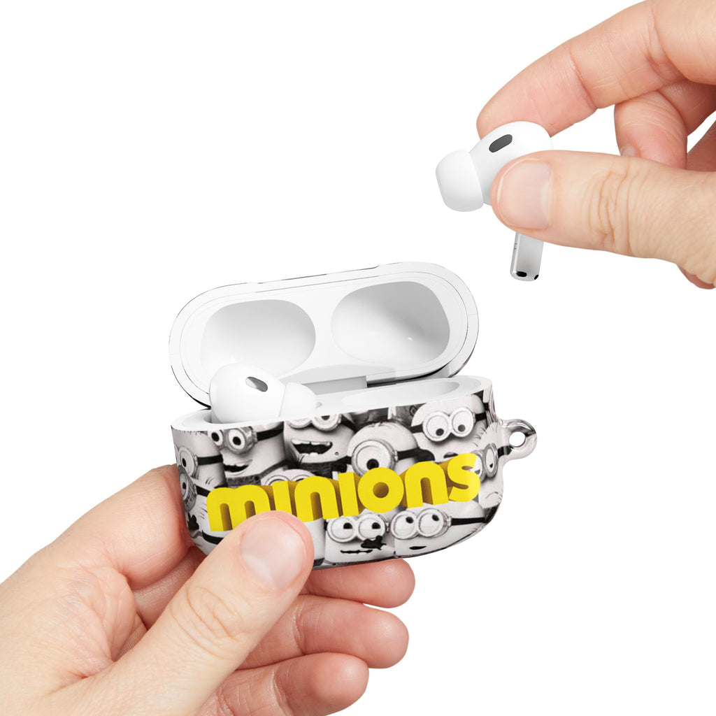Minions Graphic AirPod Case – Yellow Logo