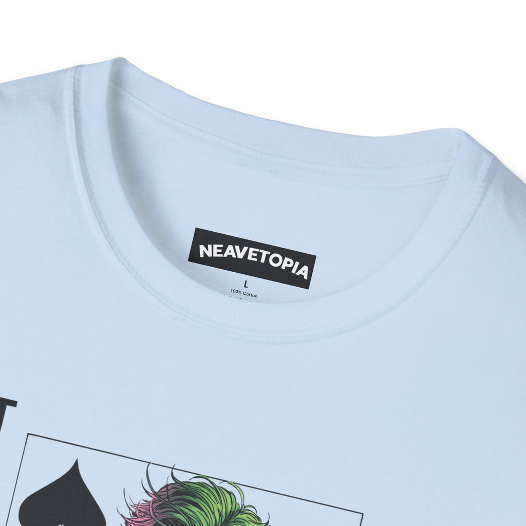 Joker Playing Card T-Shirt — Batman Villain Deck Graphic Tee