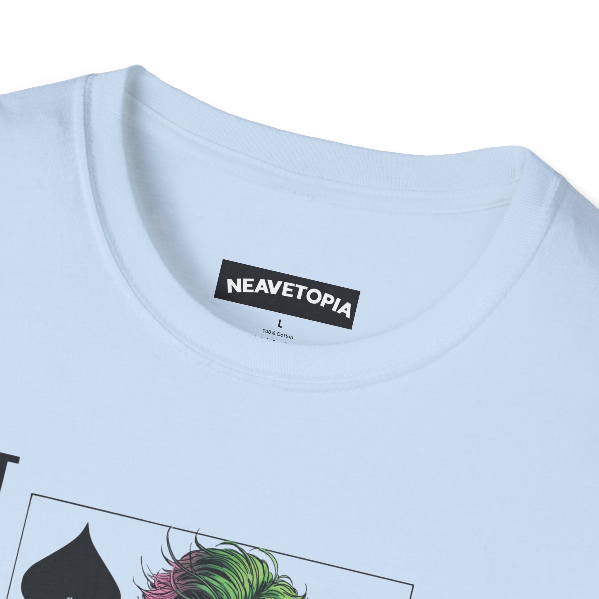 Joker Playing Card T-Shirt — Batman Villain Deck Graphic Tee