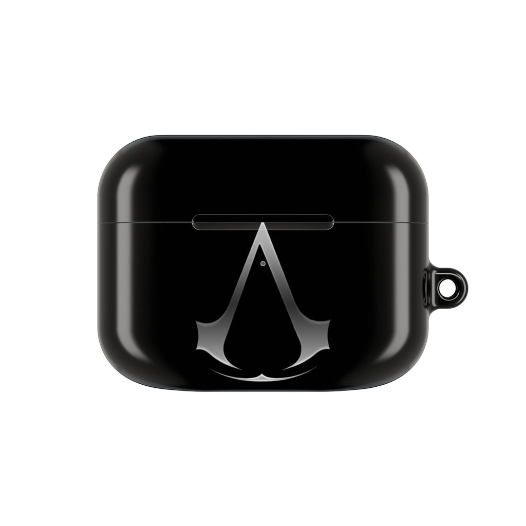 Assassin’s Creed Black AirPod Case – Logo Protective Charging Case