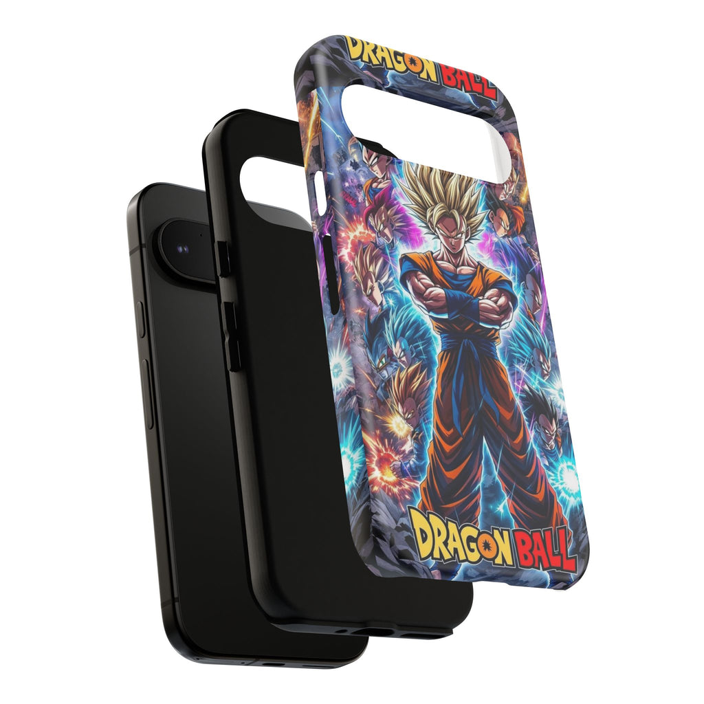 Dragon Ball Super Saiyan Phone Case — Goku Anime Tough Case