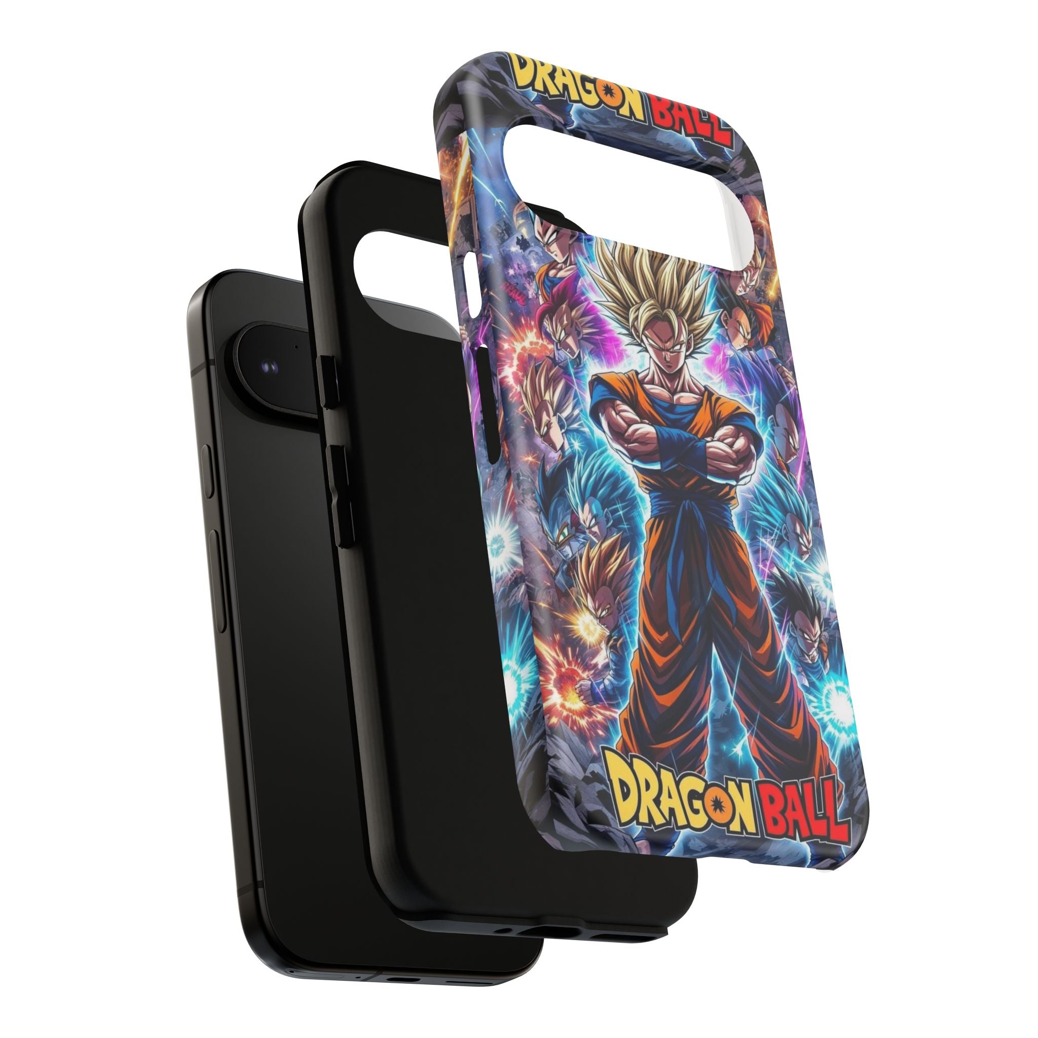 Dragon Ball Super Saiyan Phone Case — Goku Anime Tough Case