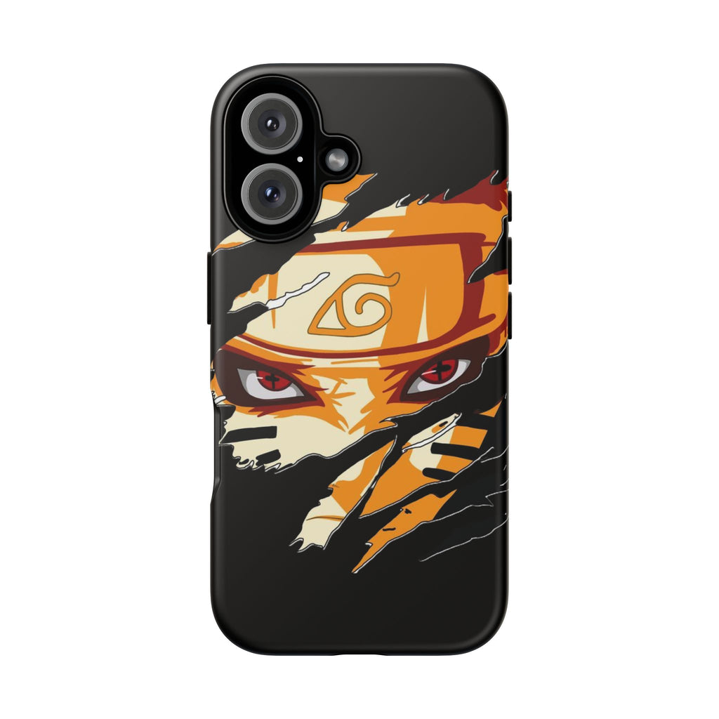 Anime Ninja Phone Case — Intense Shredded Mask Design (Tough Cases)