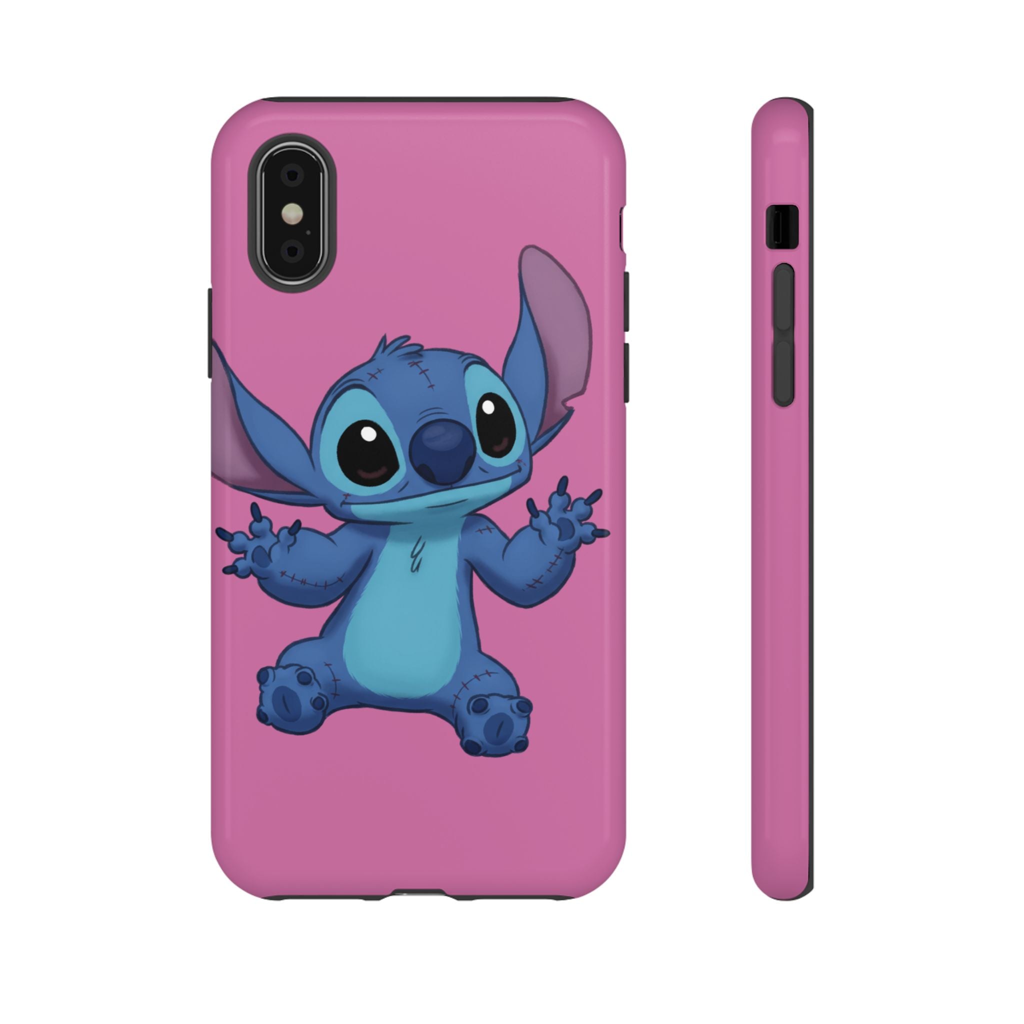Cute Stitch Phone Case | Tough Cases for Disney Fans, Gift for Kids, Cartoon Lover, Pink Aesthetic, Durable & Stylish