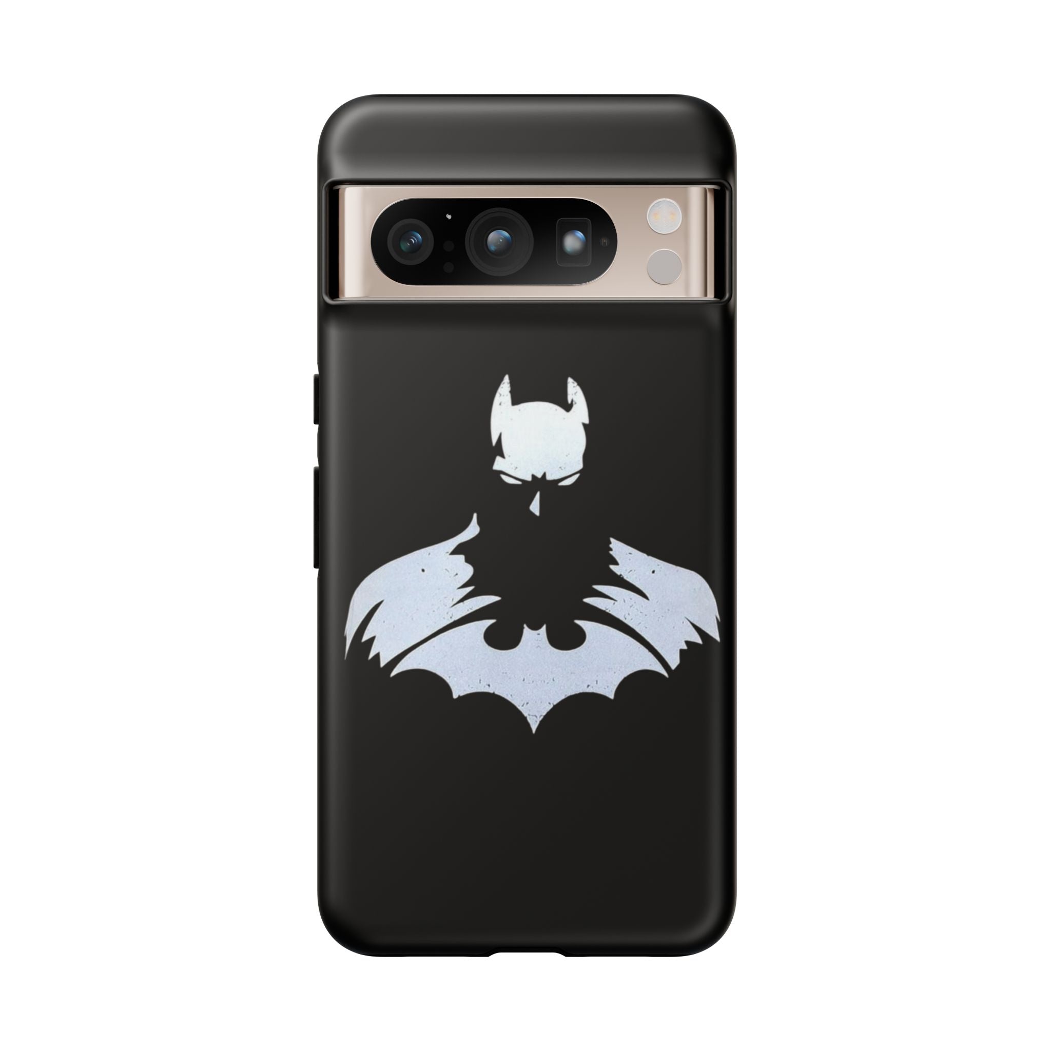 Batman Silhouette Tough Phone Case — Dark Knight Black Protective Cover