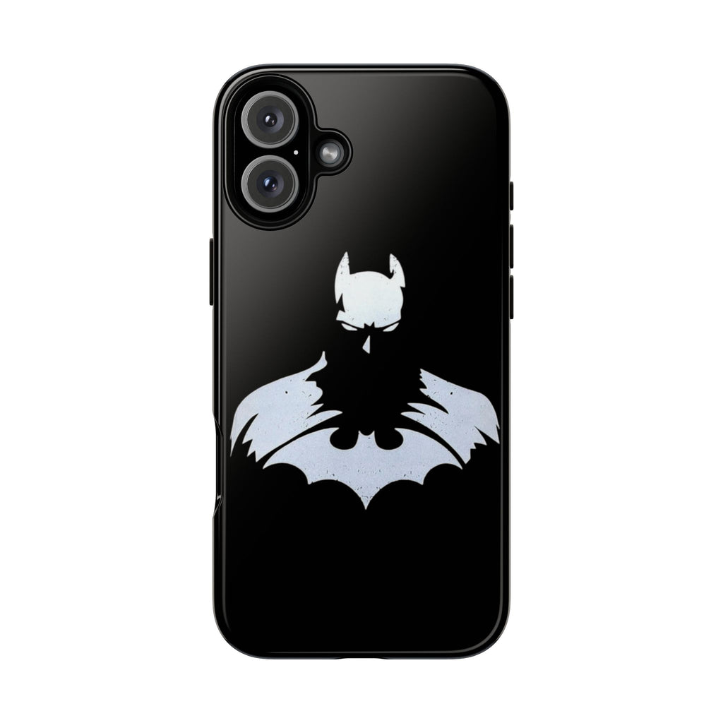 Batman Silhouette Tough Phone Case — Dark Knight Black Protective Cover