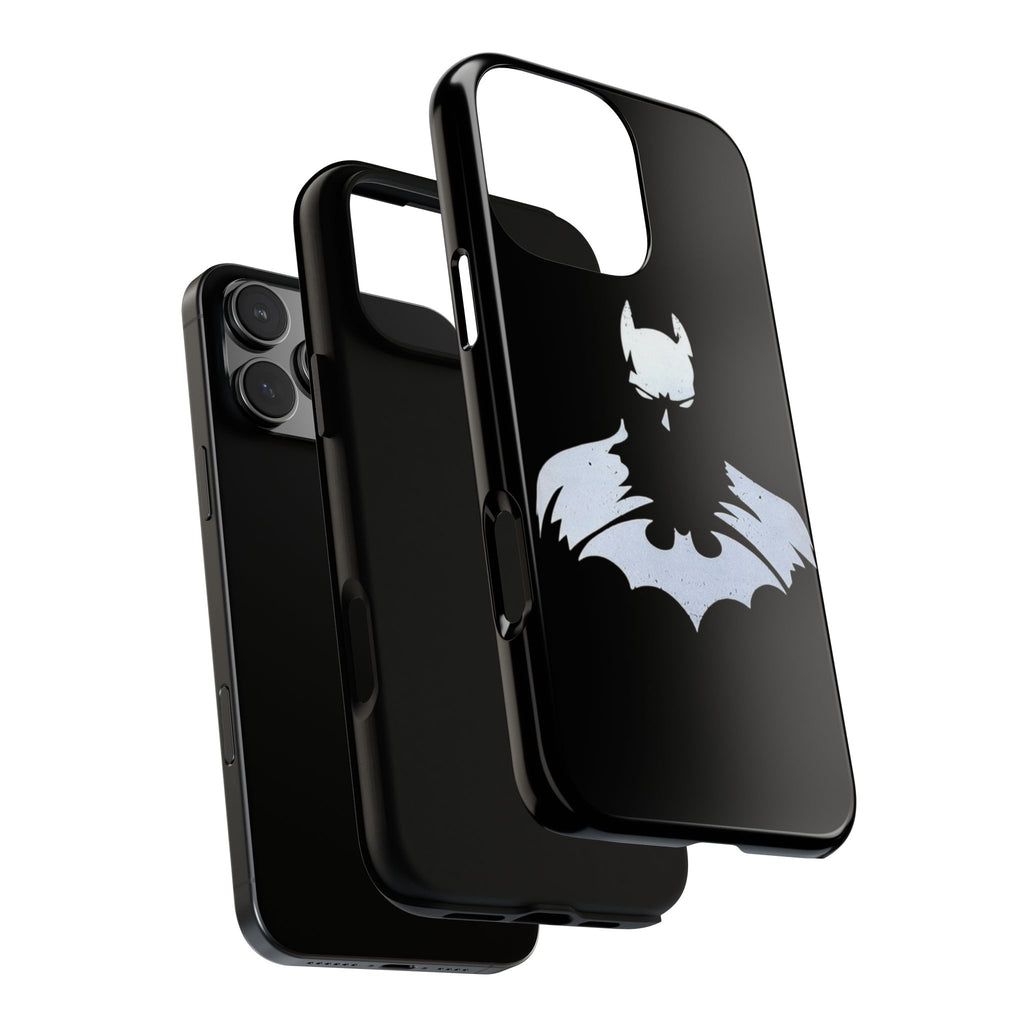 Batman Silhouette Tough Phone Case — Dark Knight Black Protective Cover