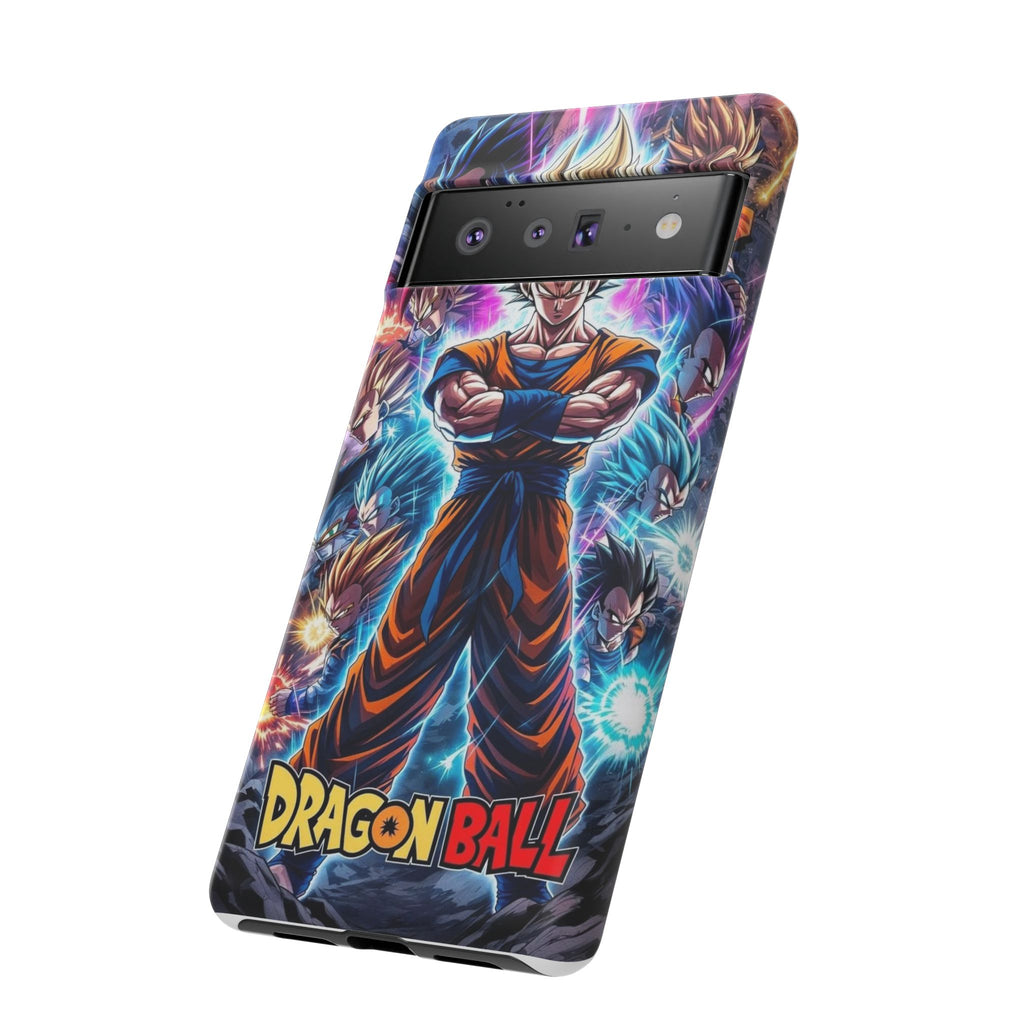 Dragon Ball Super Saiyan Phone Case — Goku Anime Tough Case