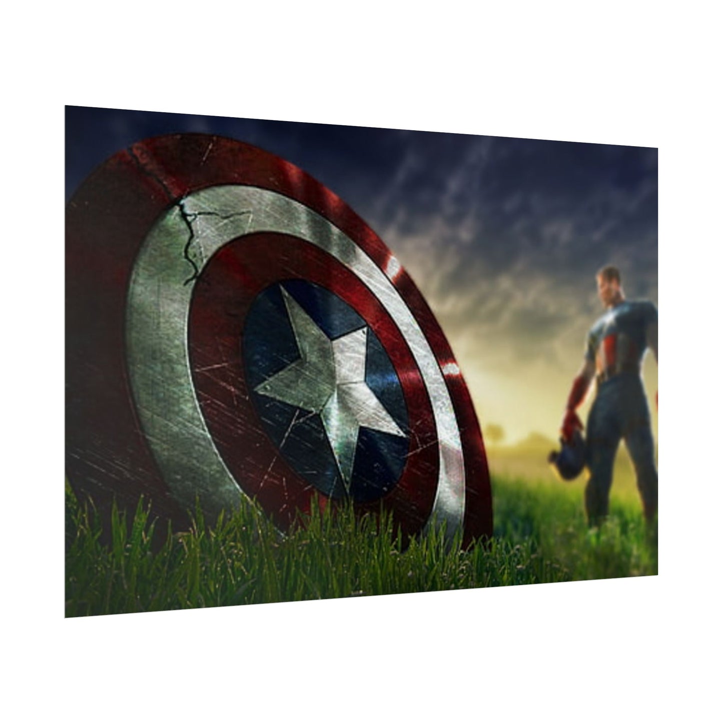 Captain America Steve Rogers — Marvel-Poster