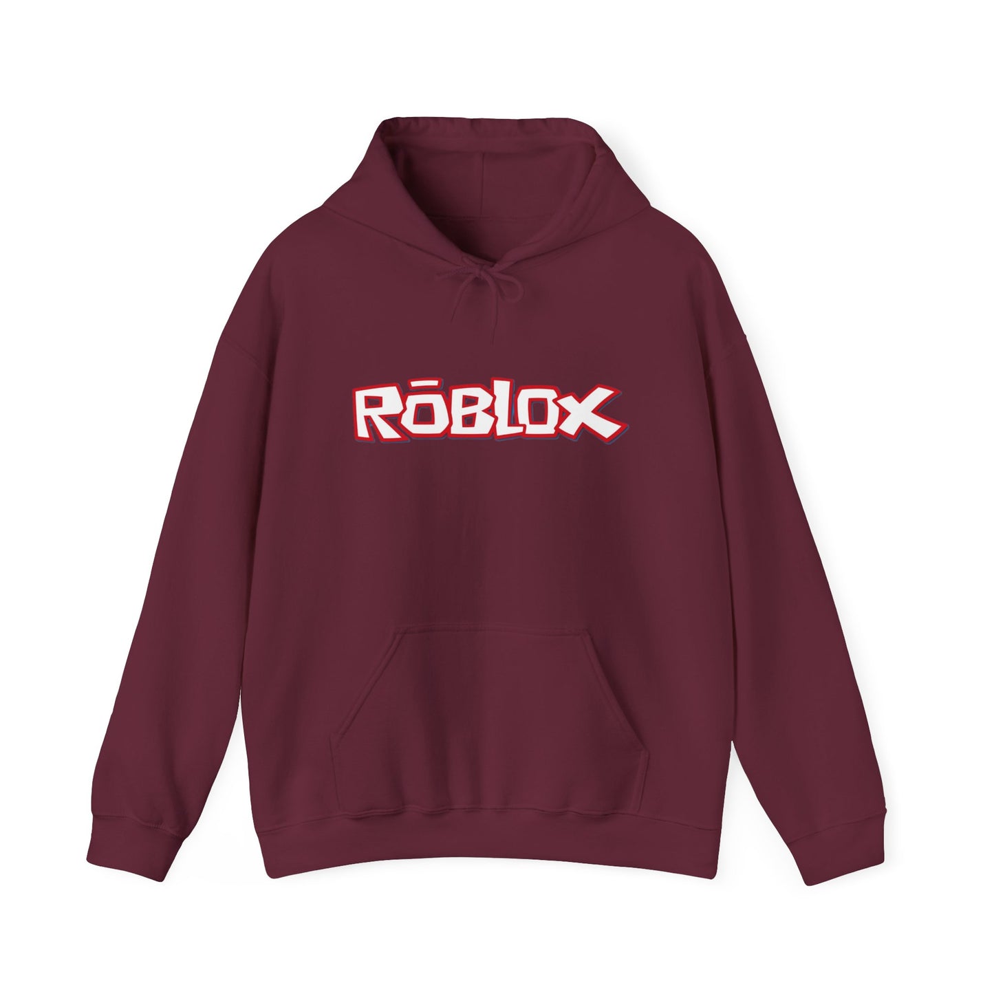 Roblox Logo Hoodie – Retro Pink Grafik Gaming Sweatshirt