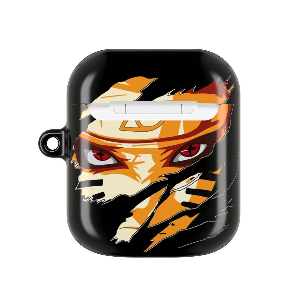 Naruto Nine-Tails Eye AirPod Case – Anime Protective Charging Case