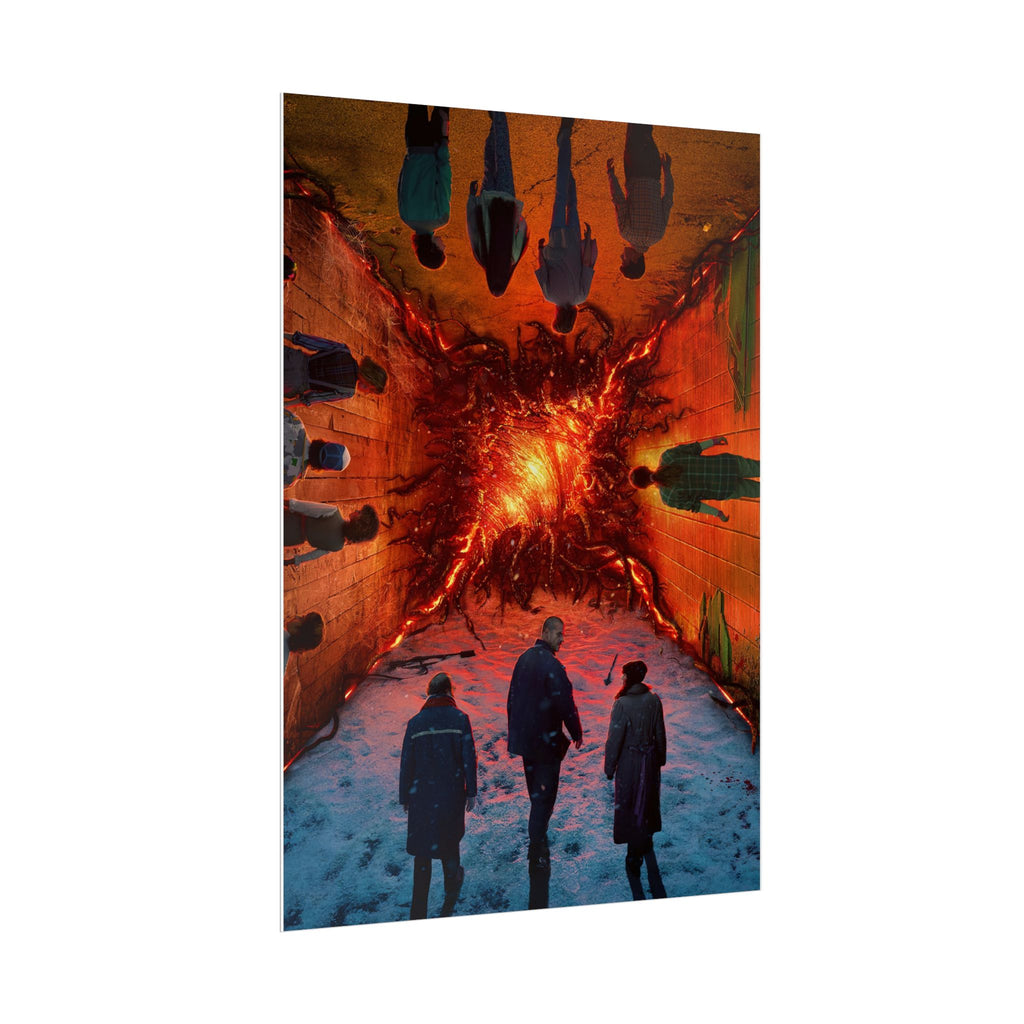 Stranger Things Upside-Down Portal Art Print