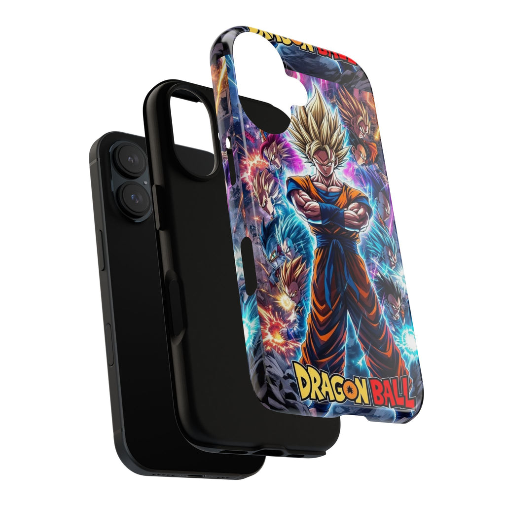 Dragon Ball Super Saiyan Phone Case — Goku Anime Tough Case
