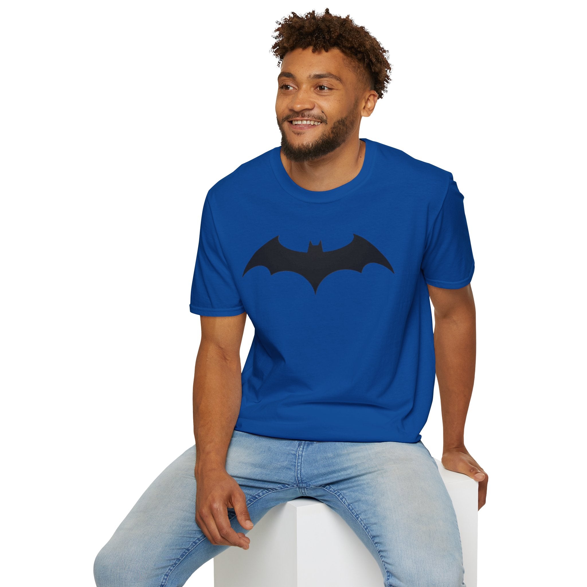 Batman Emblem Logo T-Shirt | Minimal Batman Logo Tee