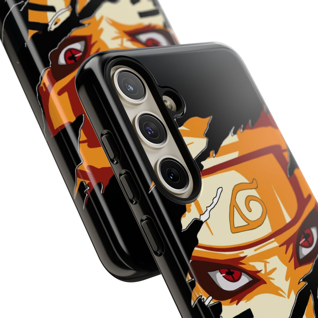 Anime Ninja Phone Case — Intense Shredded Mask Design (Tough Cases)
