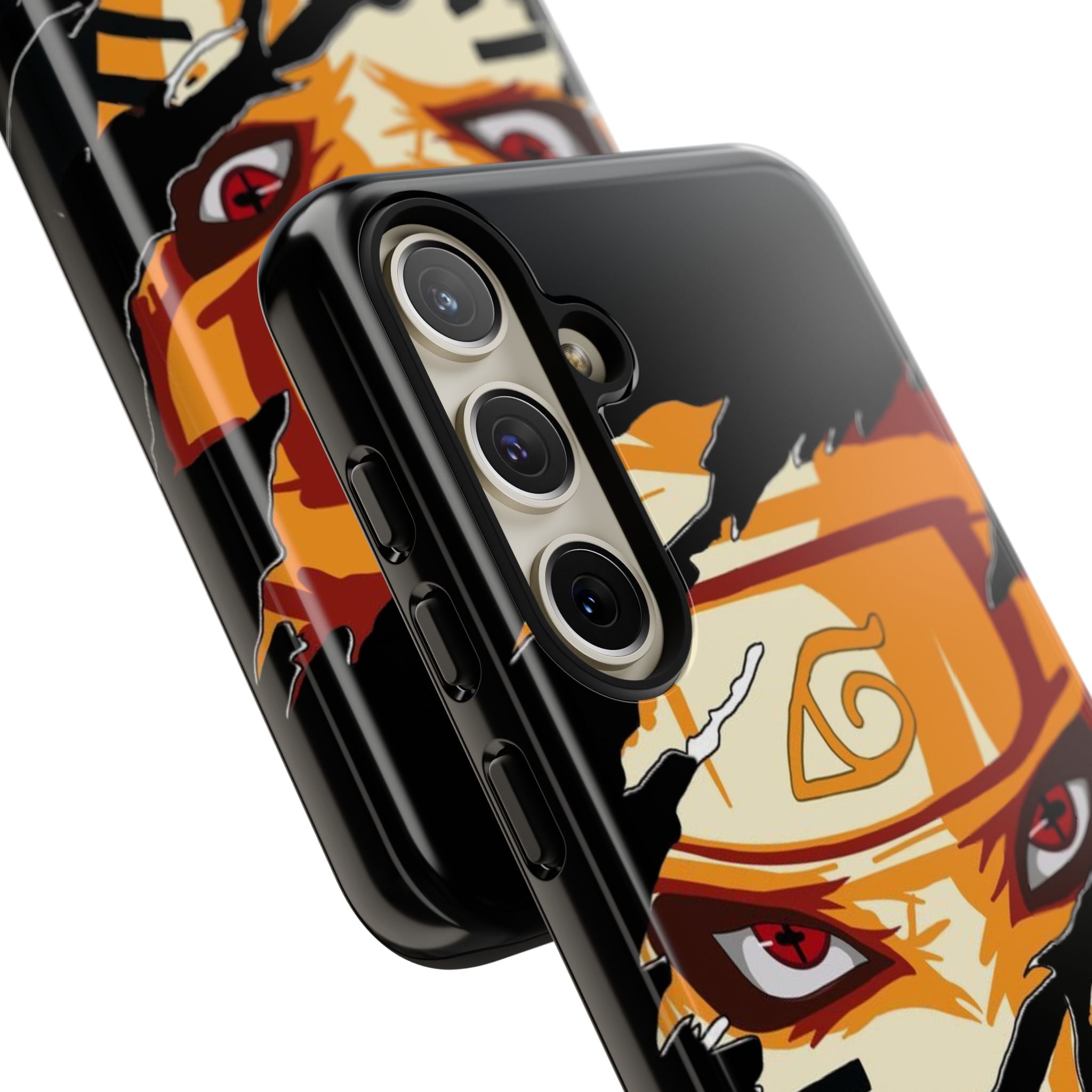 Anime Ninja Phone Case — Intense Shredded Mask Design (Tough Cases)