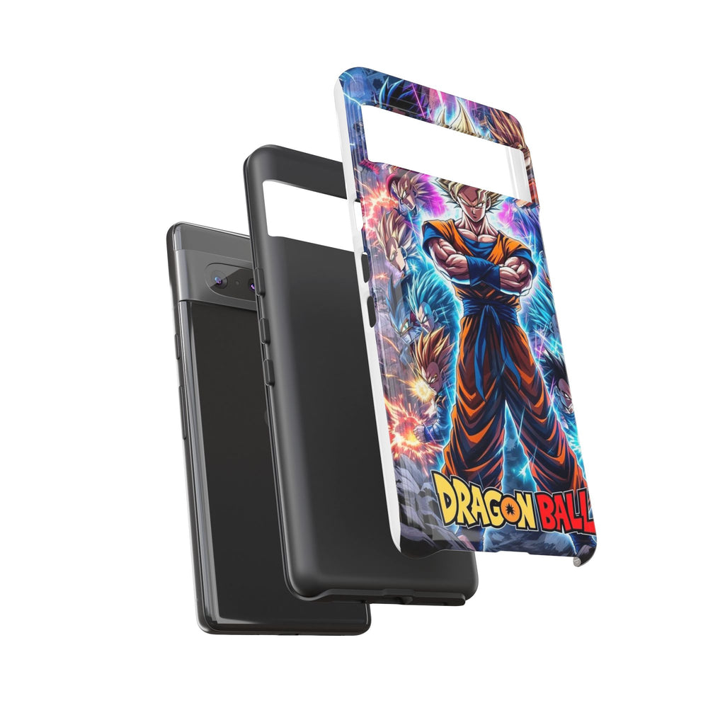 Dragon Ball Super Saiyan Phone Case — Goku Anime Tough Case