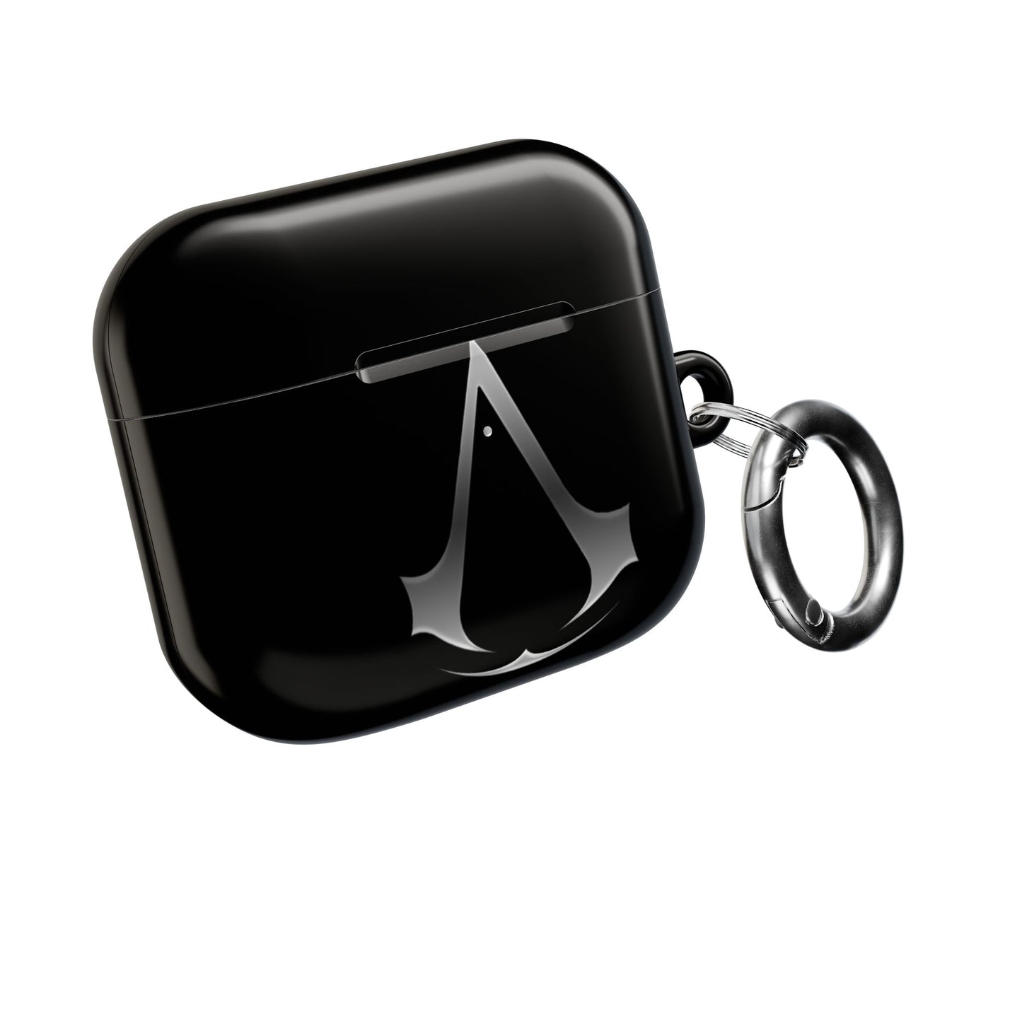 Assassin’s Creed Black AirPod Case – Logo Schutzhülle für Ladecase