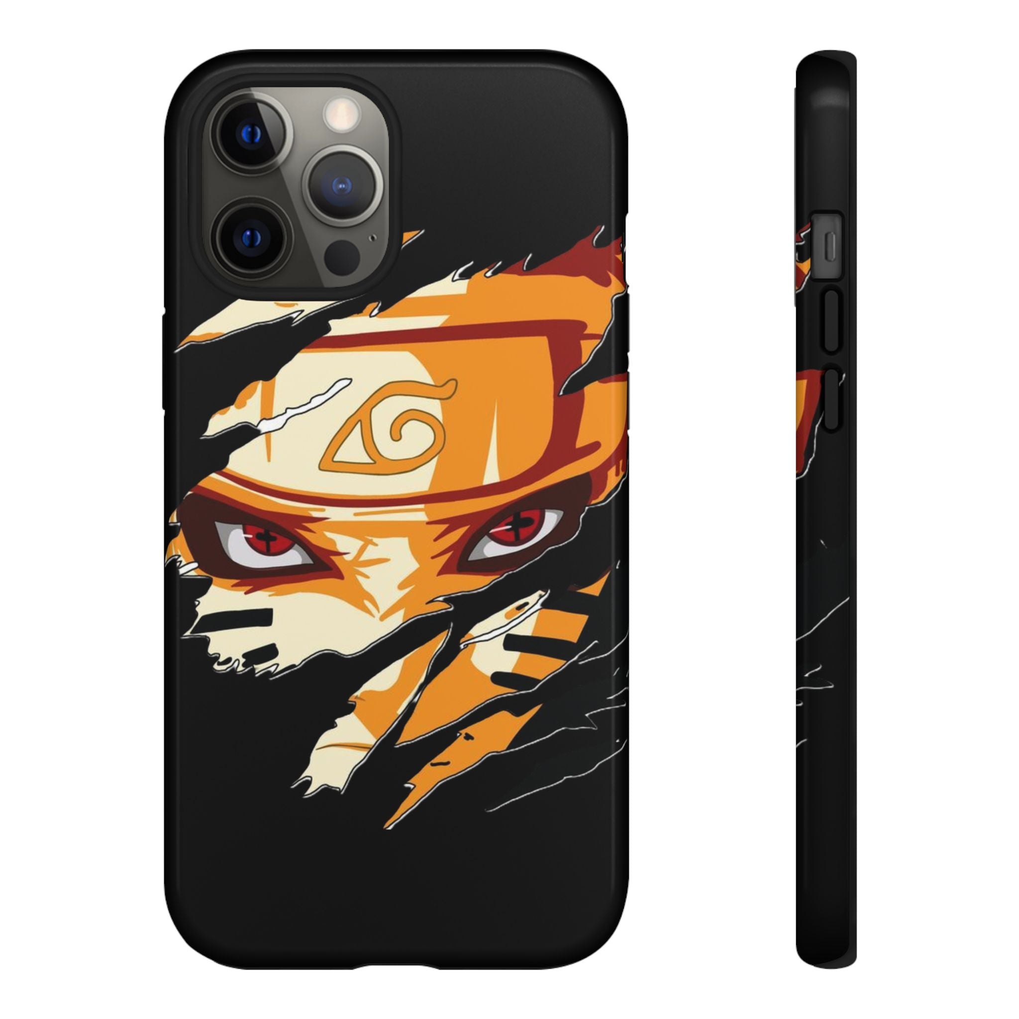 Anime Ninja Phone Case — Intense Shredded Mask Design (Tough Cases)