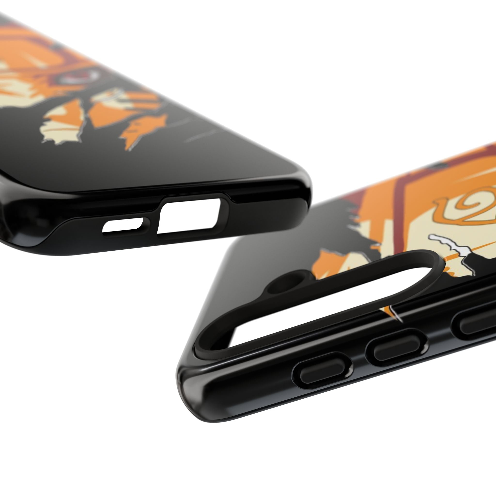 Anime Ninja Phone Case — Intense Shredded Mask Design (Tough Cases)