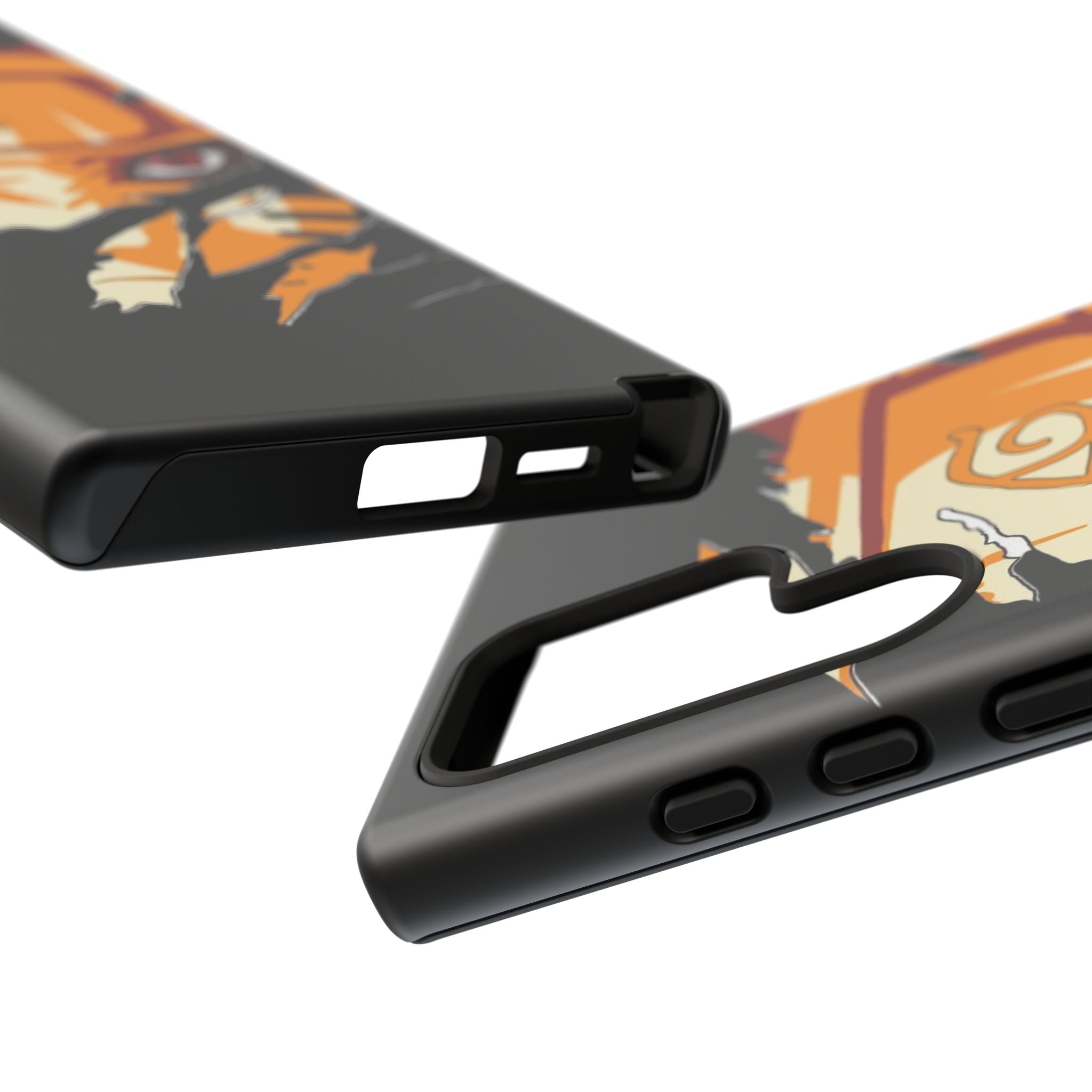 Anime Ninja Phone Case — Intense Shredded Mask Design (Tough Cases)