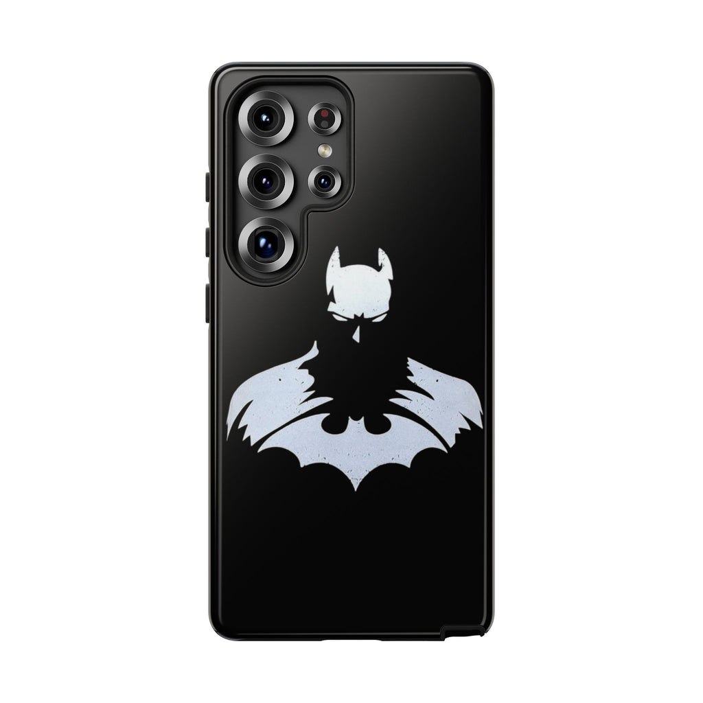 Batman Silhouette Tough Phone Case — Dark Knight Black Protective Cover