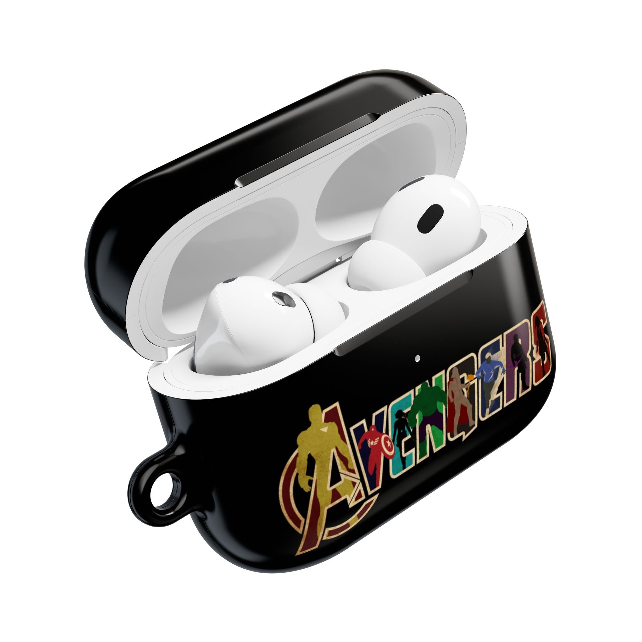 Avengers AirPod Case — Superhero Logo Protective Charging Case
