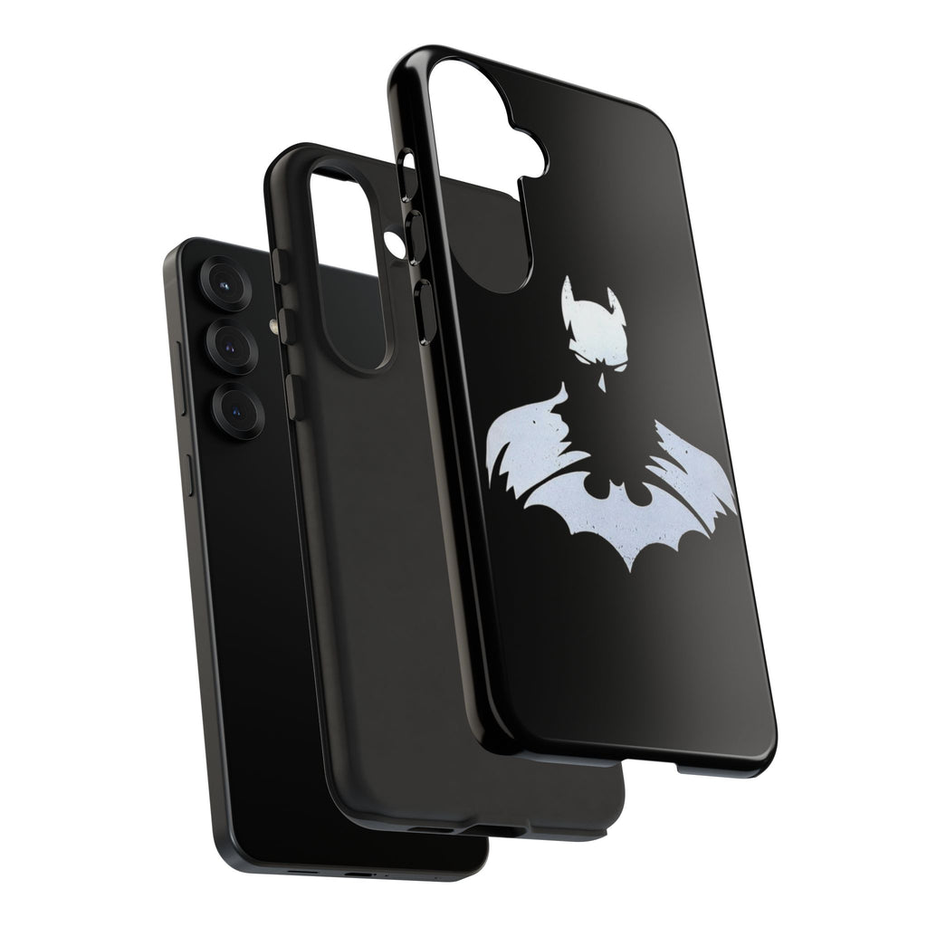 Batman Silhouette Tough Phone Case — Dark Knight Black Protective Cover