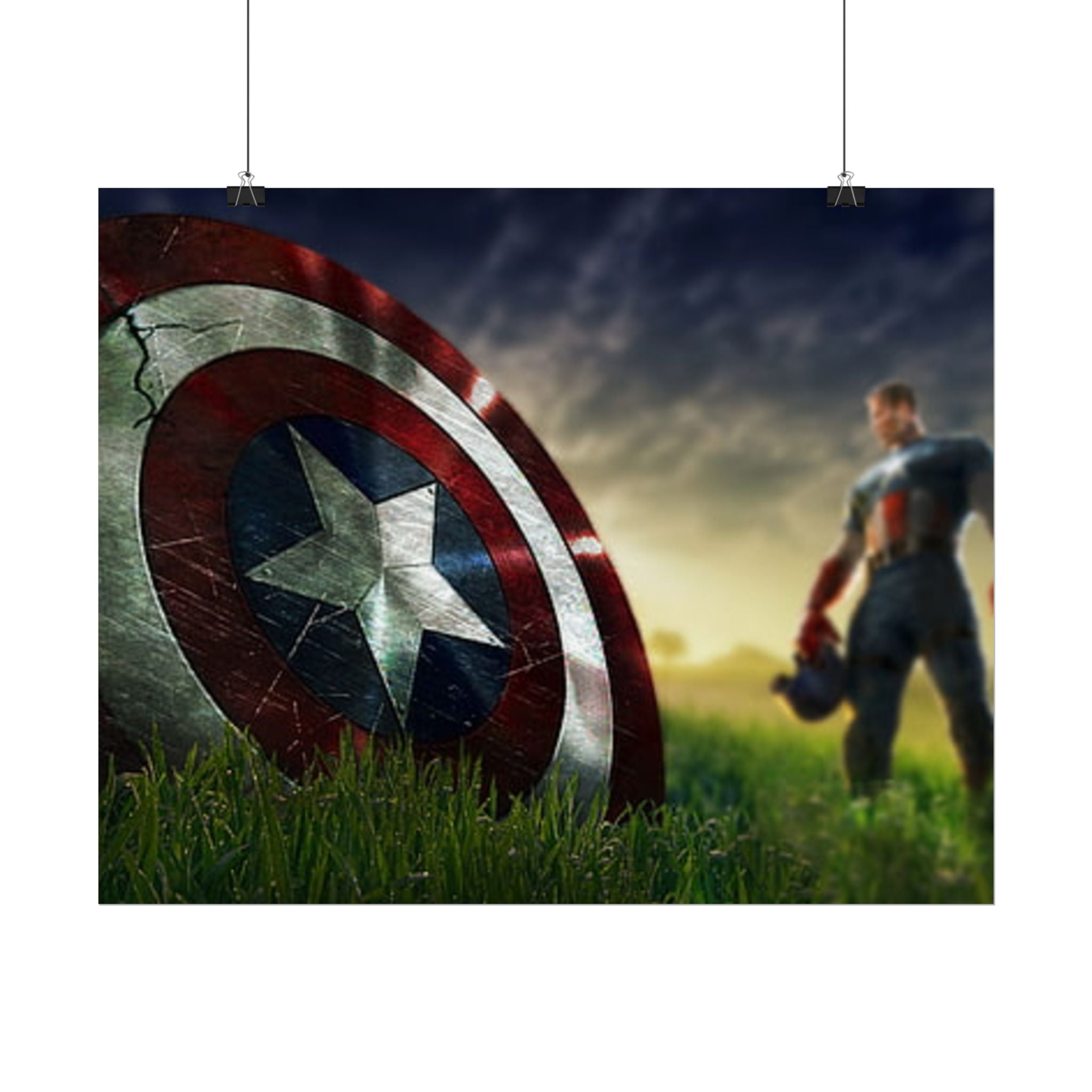 Captain America Steve Rogers — Marvel Poster
