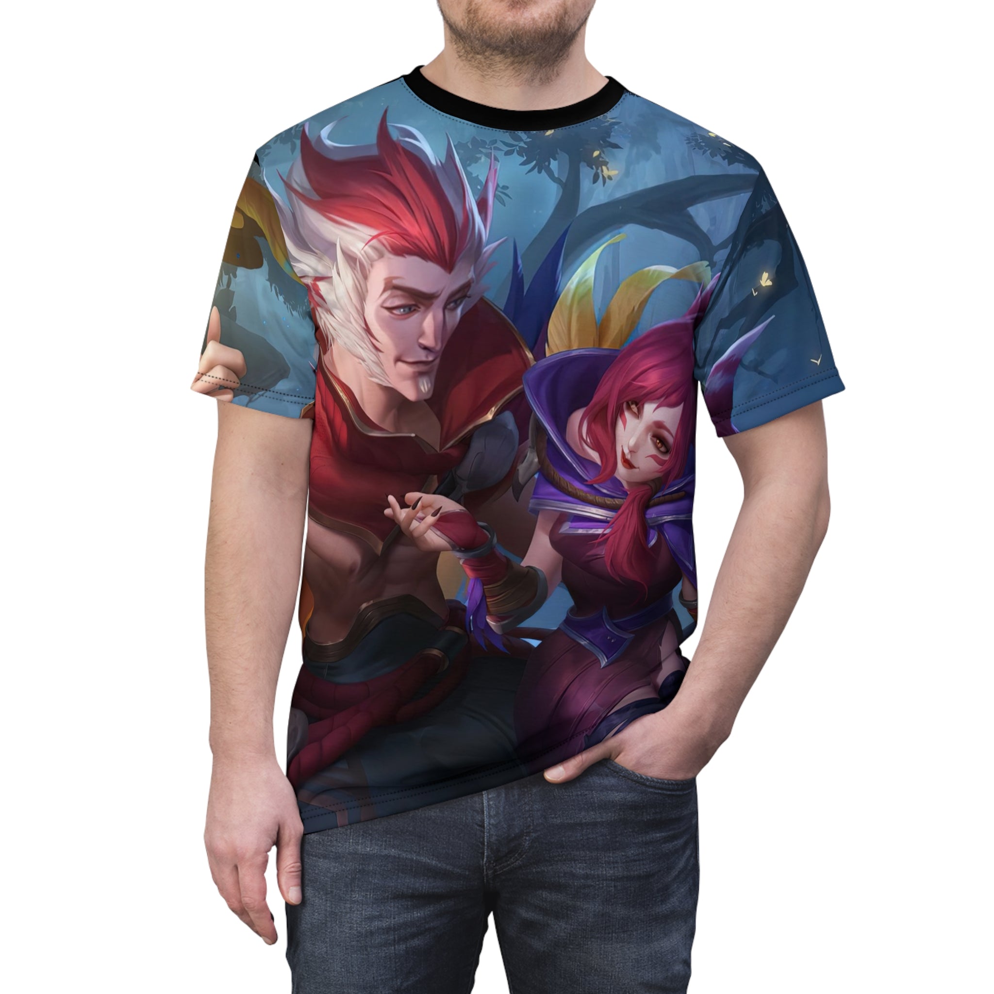 Rakan and Xayah League of Legends | LoL Gaming Shirt Original