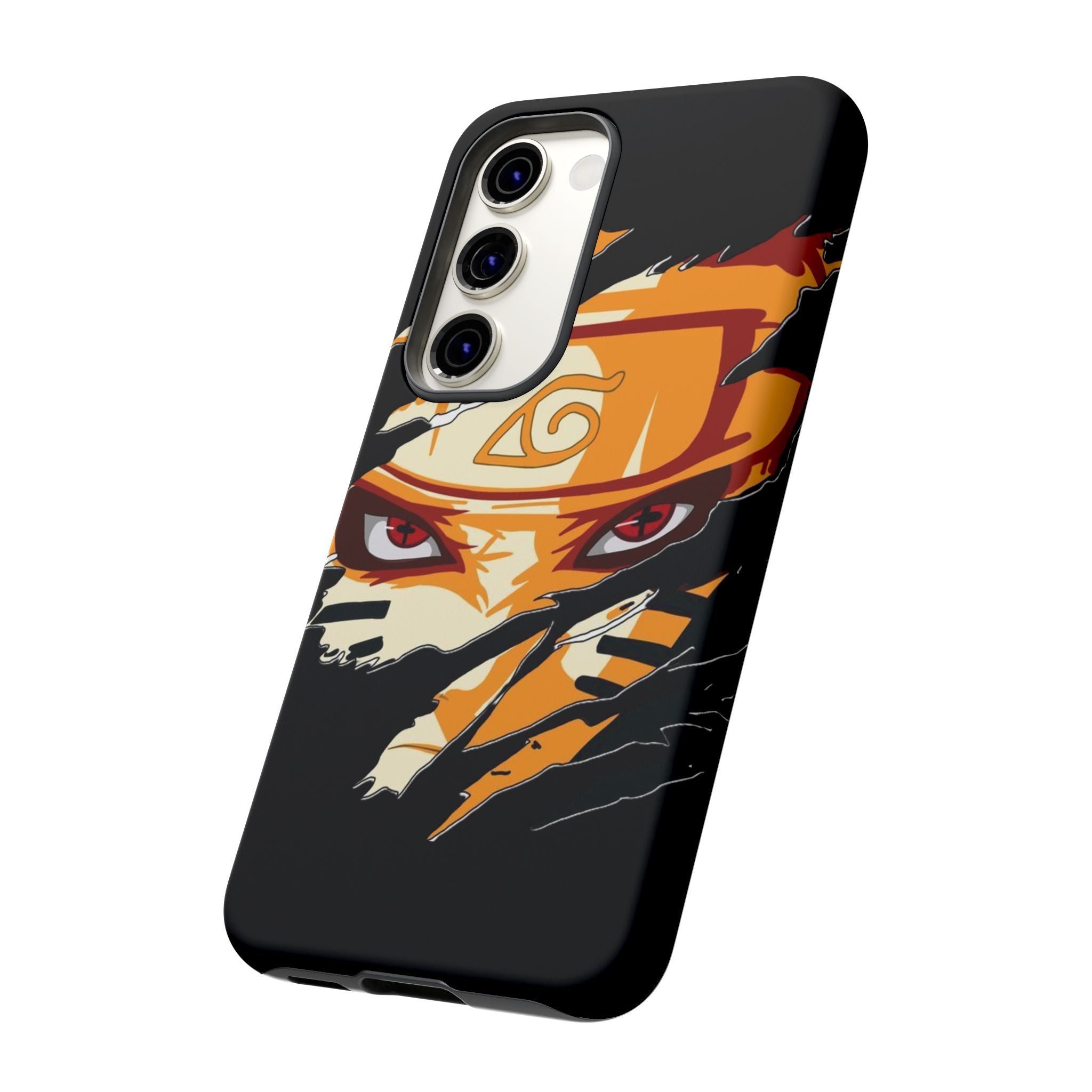 Anime Ninja Phone Case — Intense Shredded Mask Design (Tough Cases)